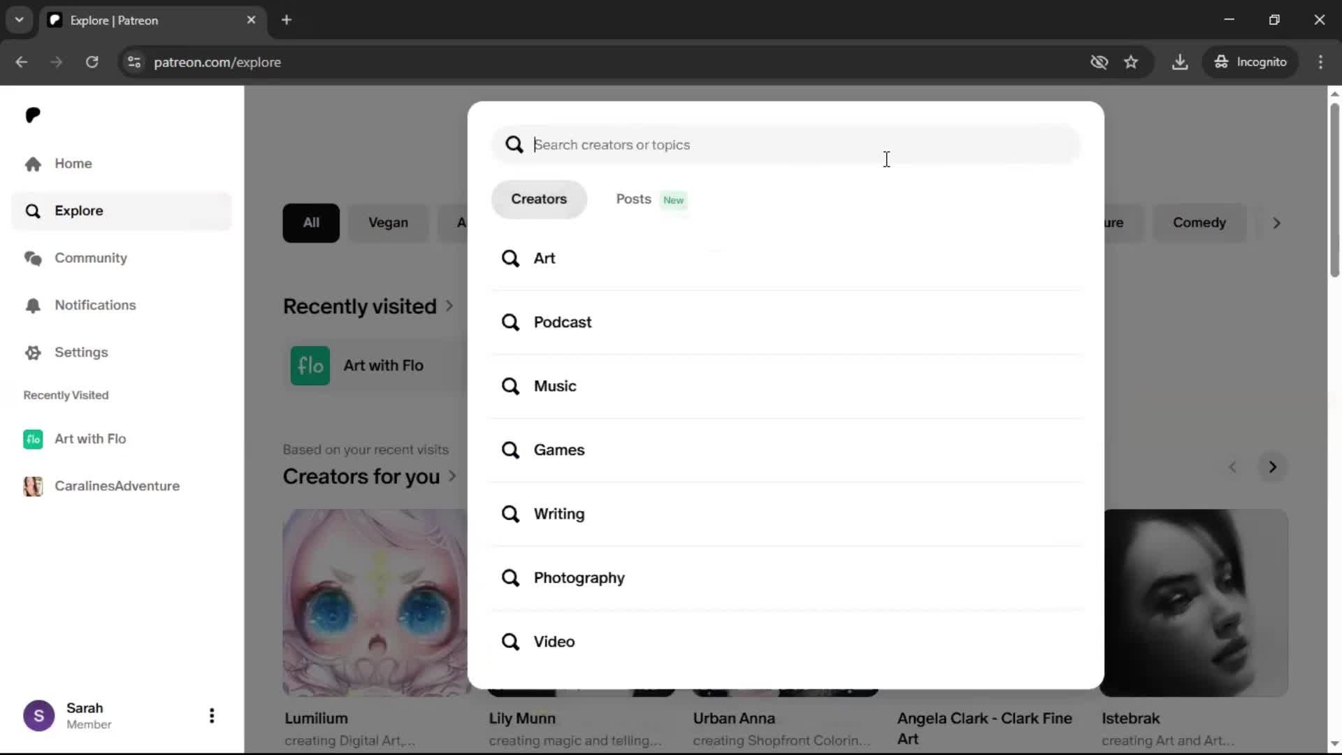Searching on Patreon video thumbnail