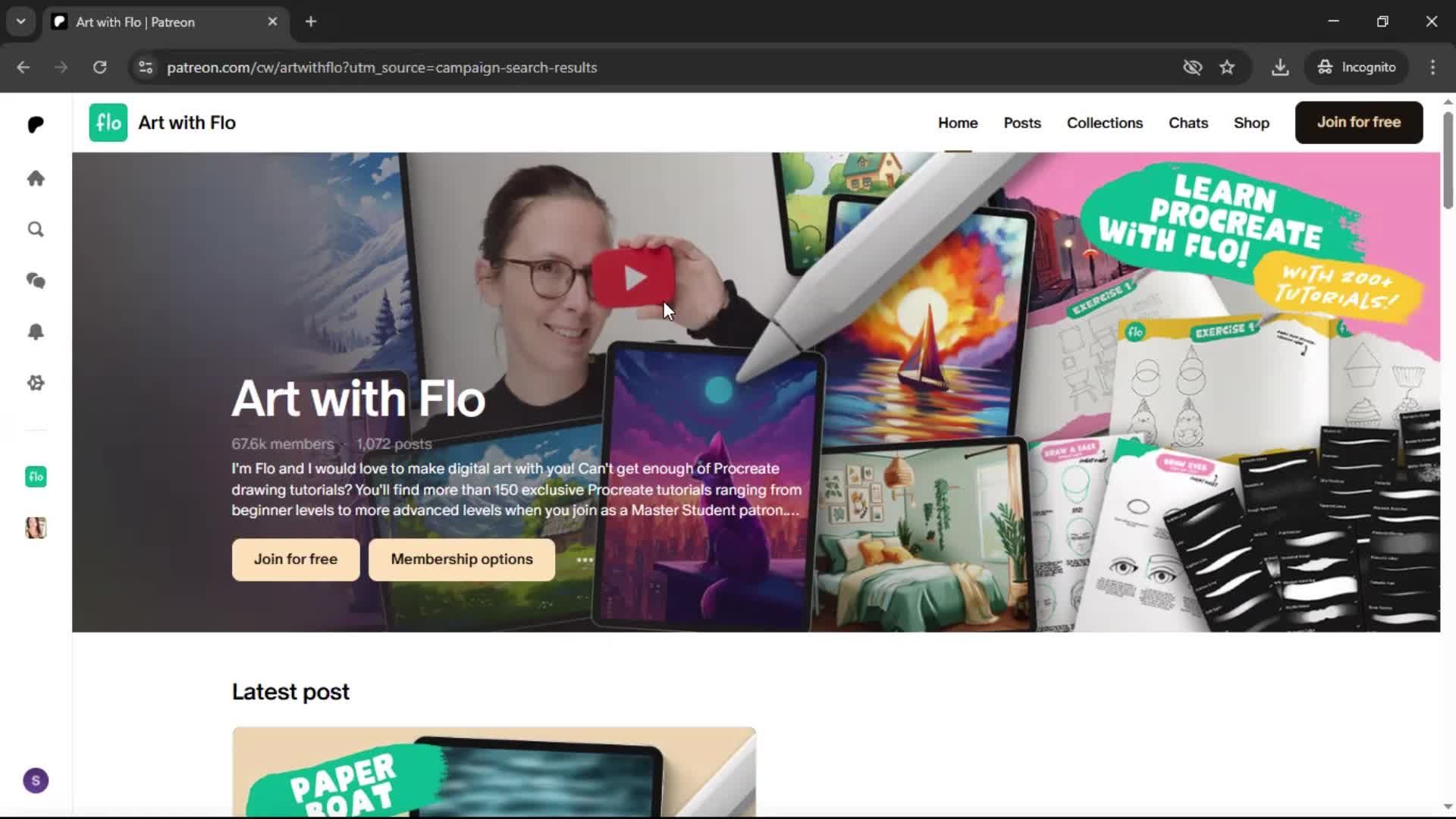 Searching screenshot