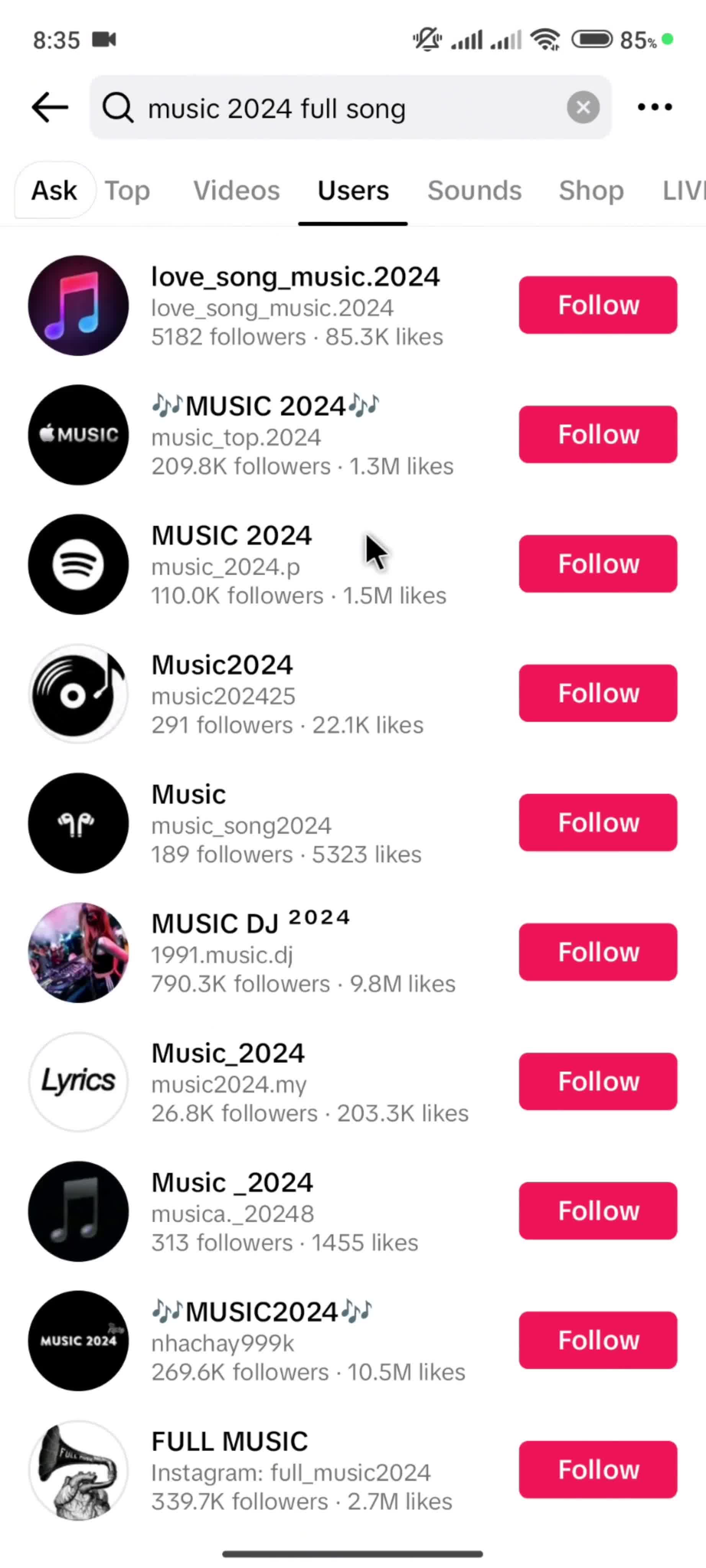 Searching on TikTok video thumbnail