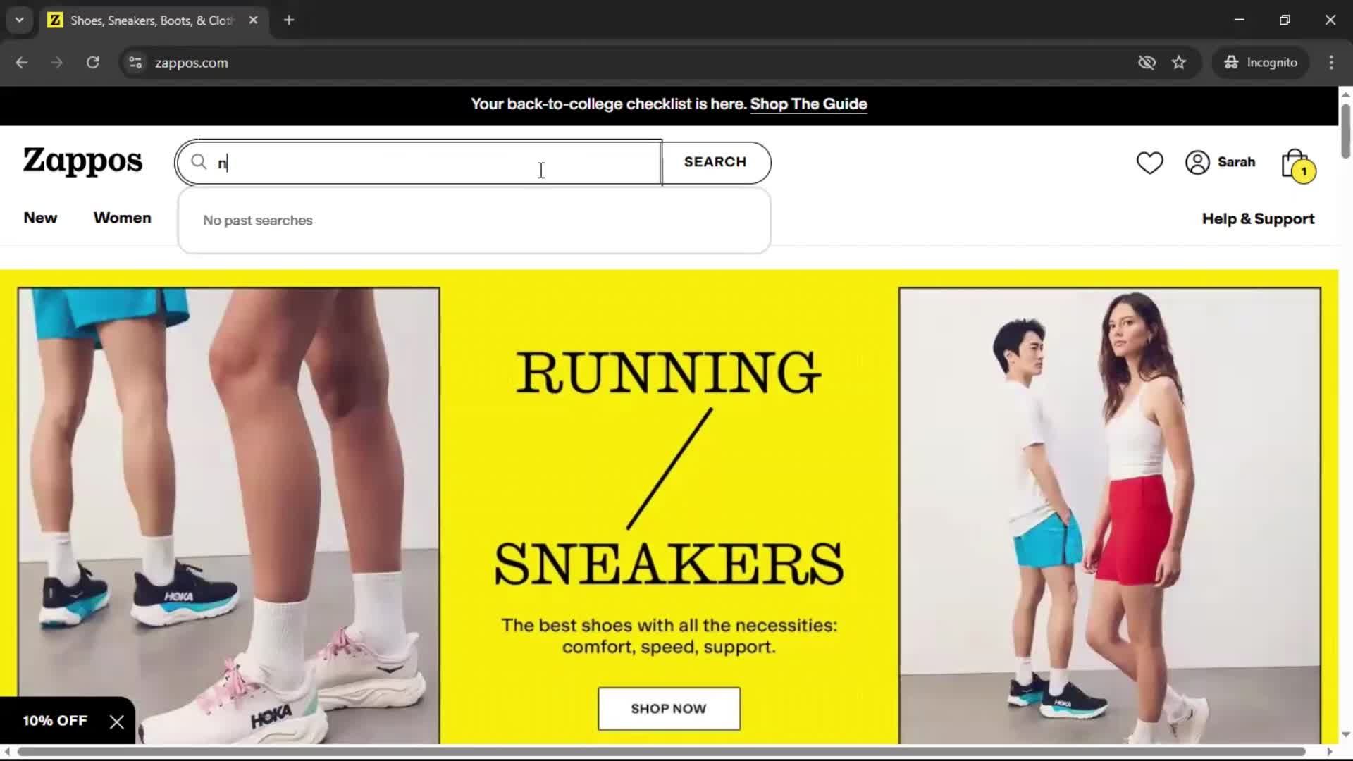 Searching on Zappos video thumbnail