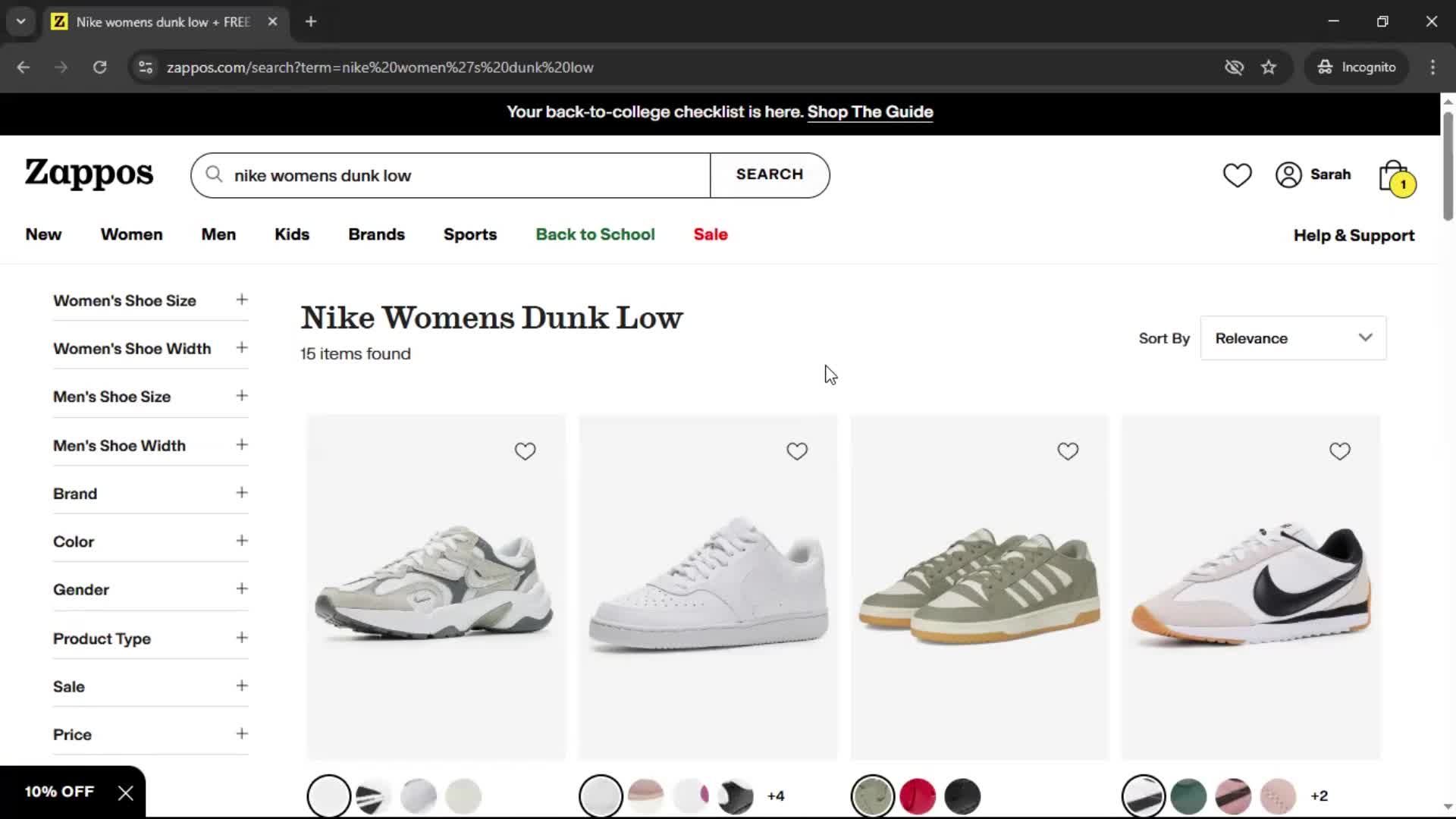 Searching on Zappos video thumbnail