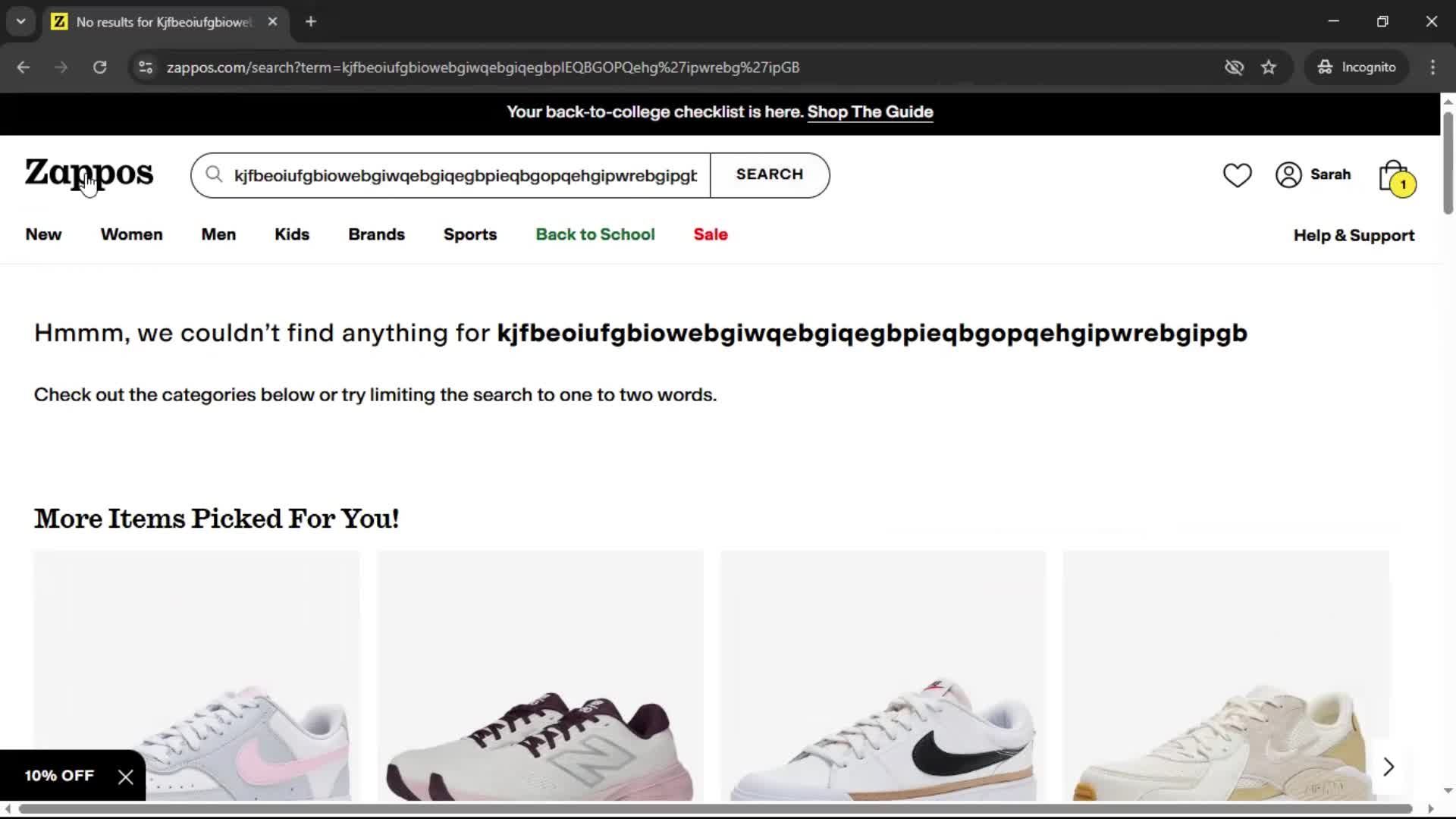 Searching on Zappos video thumbnail
