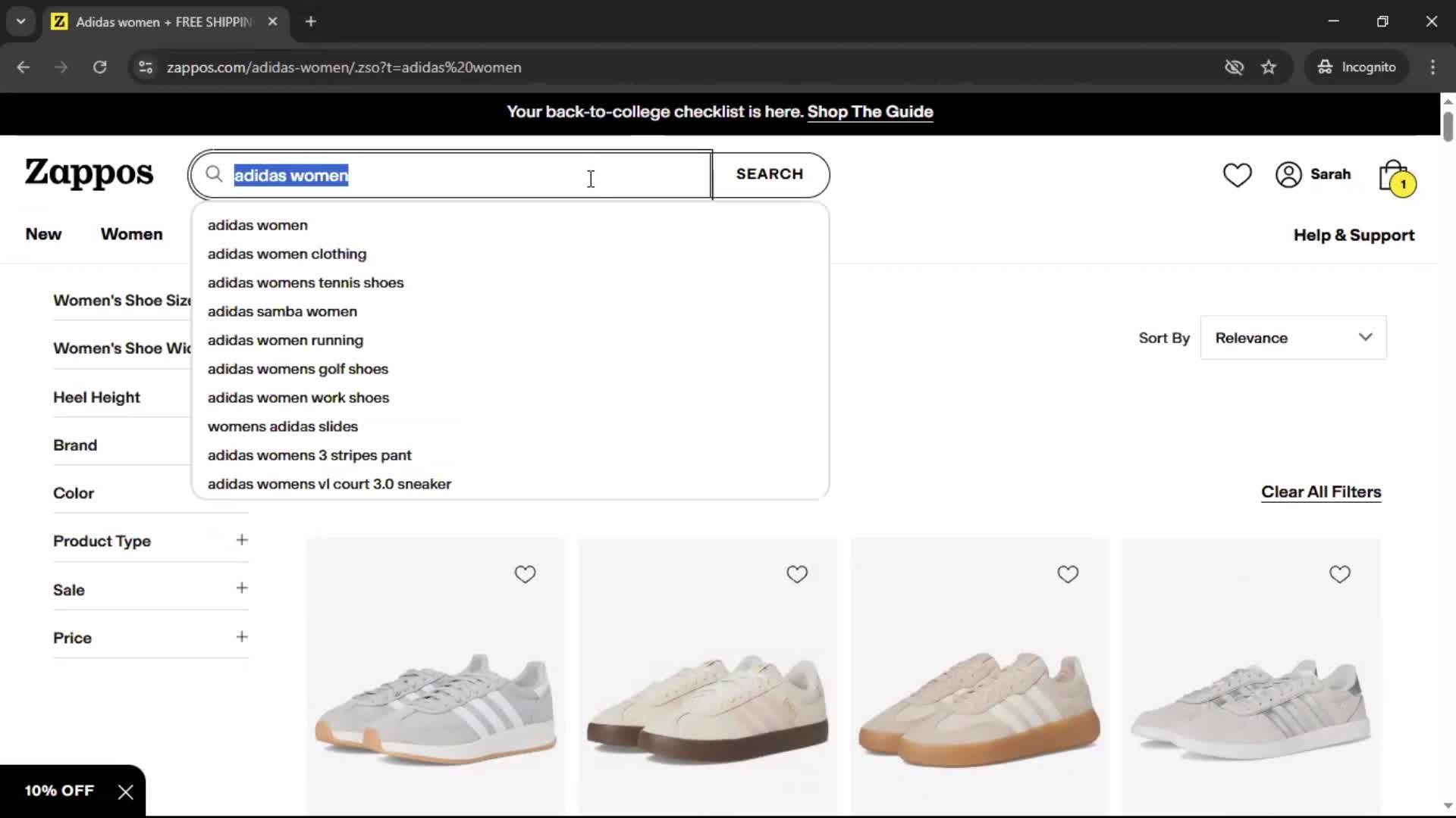 Searching on Zappos video thumbnail