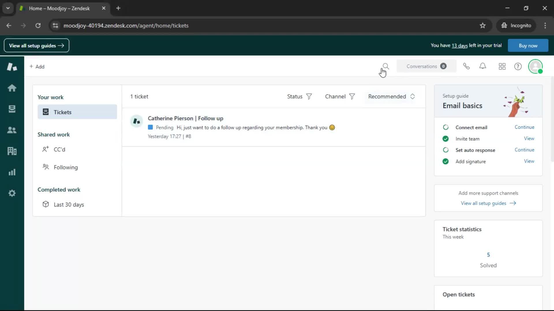 Searching on Zendesk video thumbnail