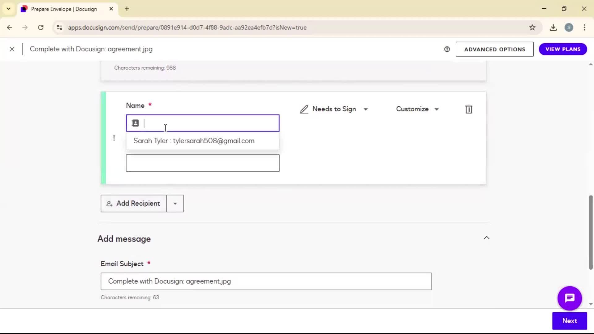 Requesting a signature on Docusign video thumbnail