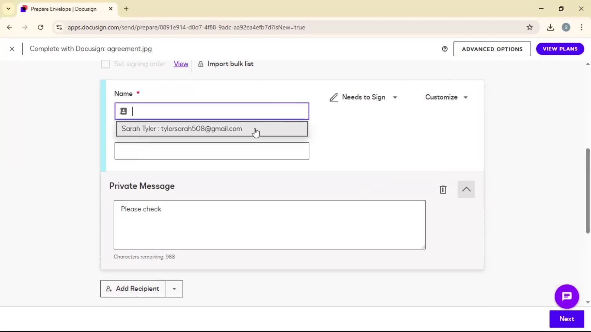 Requesting a signature on Docusign video thumbnail