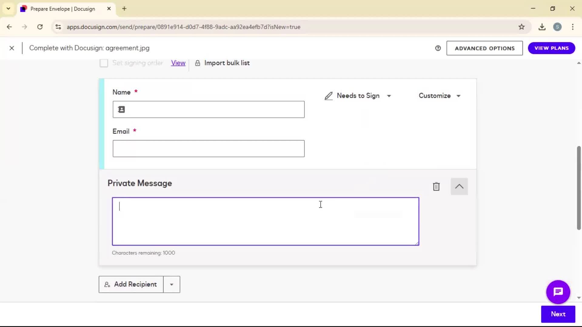 Requesting a signature on Docusign video thumbnail