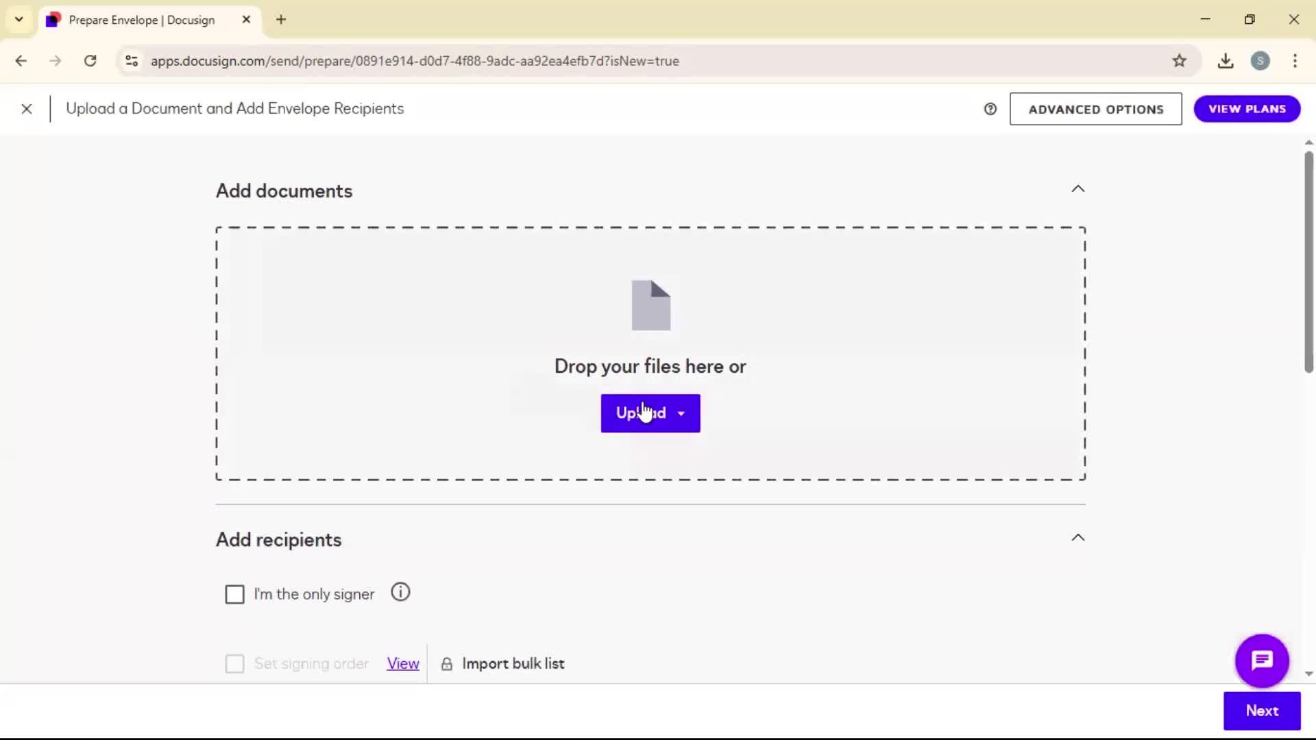 Requesting a signature on Docusign video thumbnail