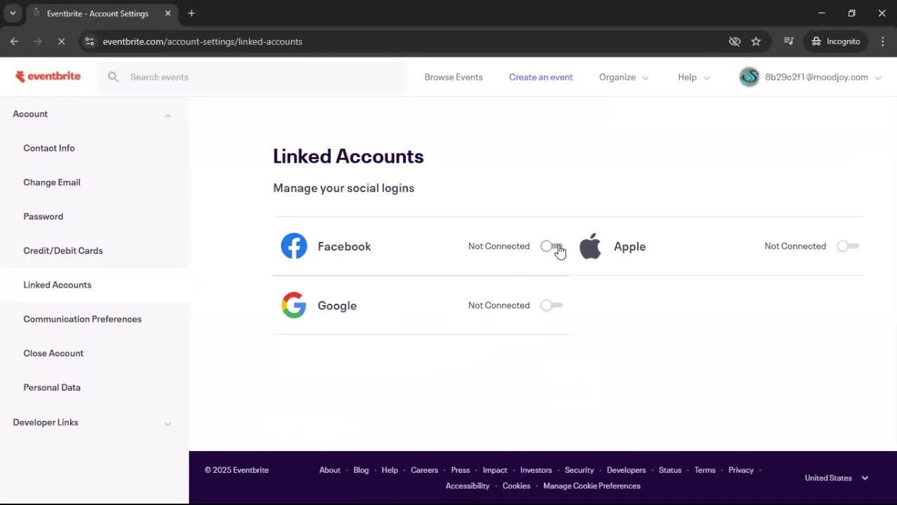 Settings screenshot