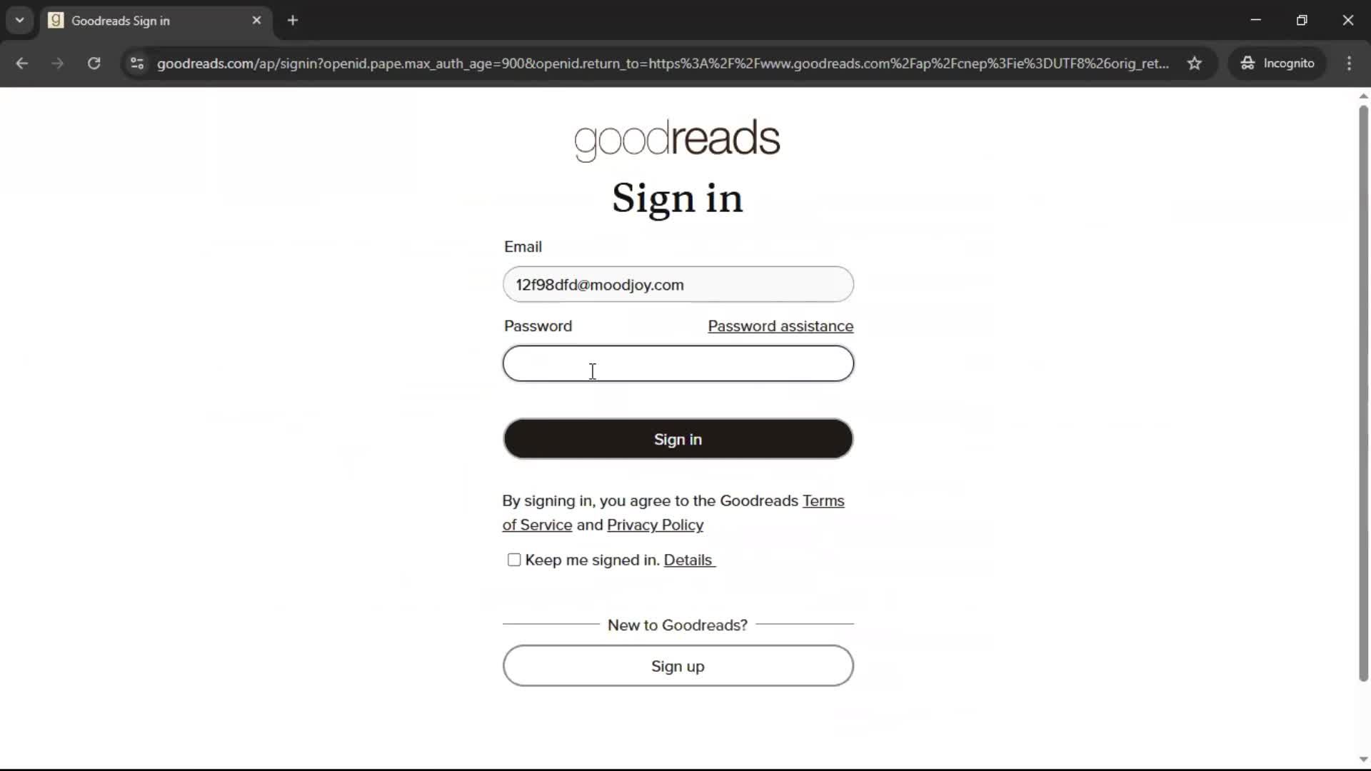 Settings screenshot