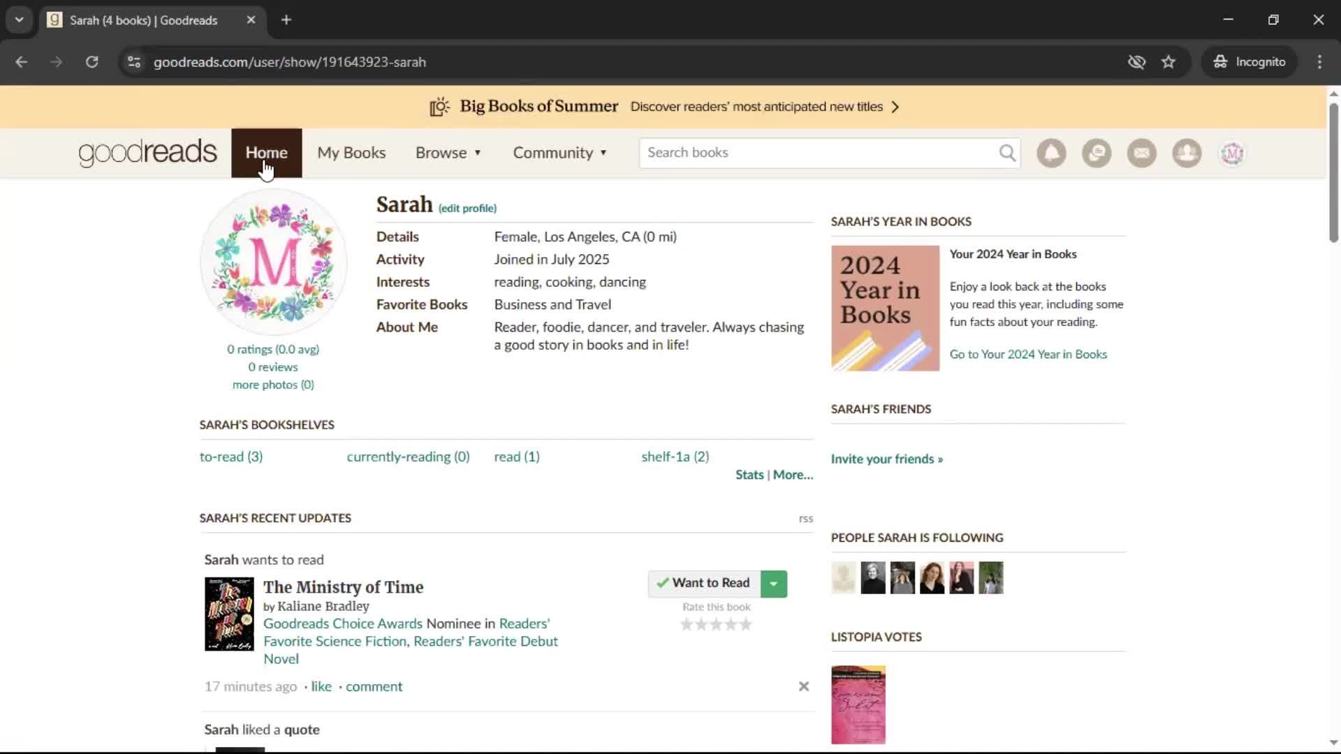 Settings screenshot