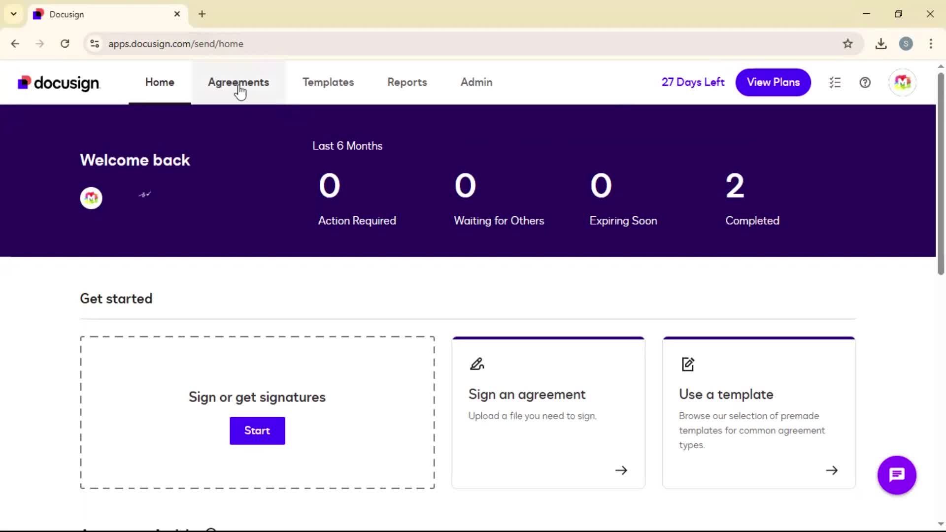 Sharing access on Docusign video thumbnail