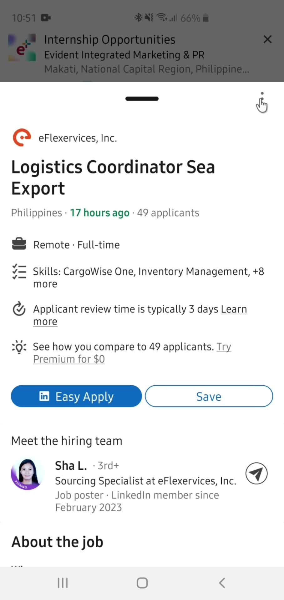 Sharing screenshot