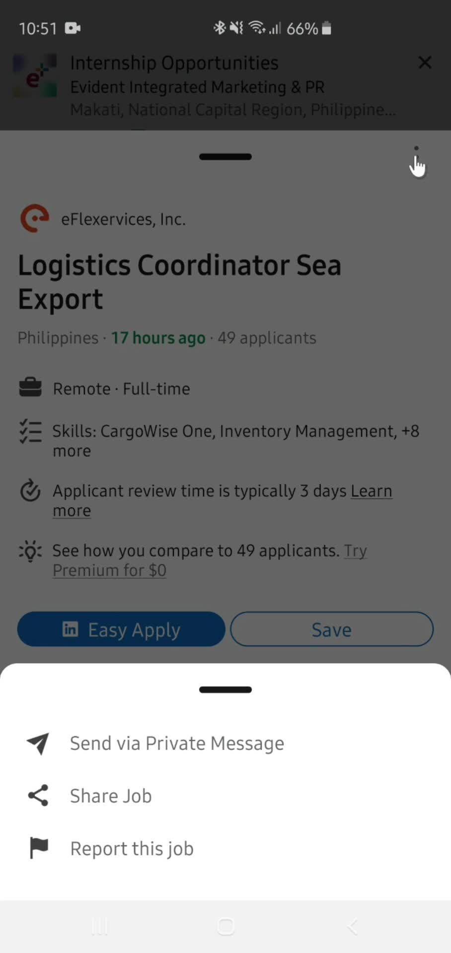 Sharing screenshot