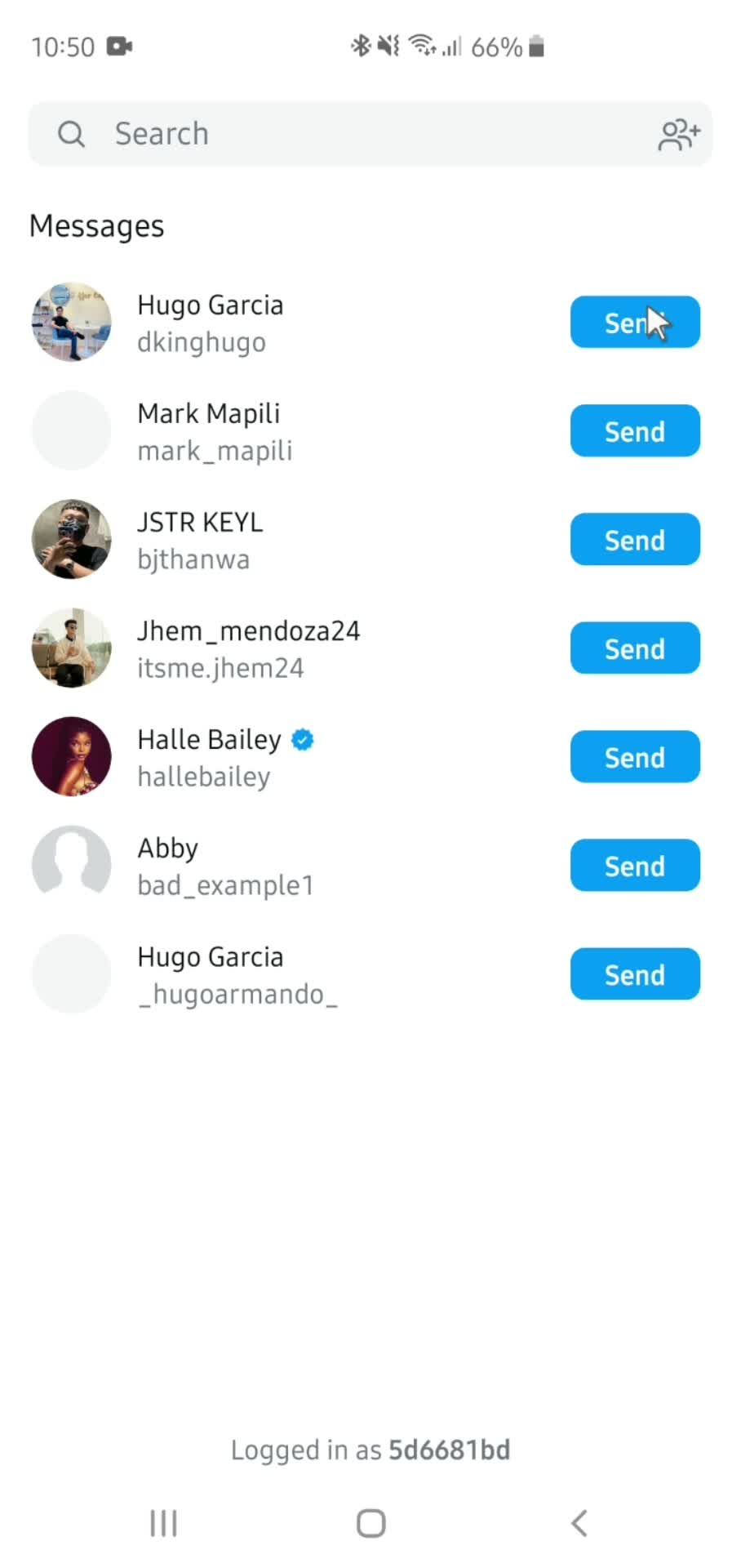 Sharing screenshot