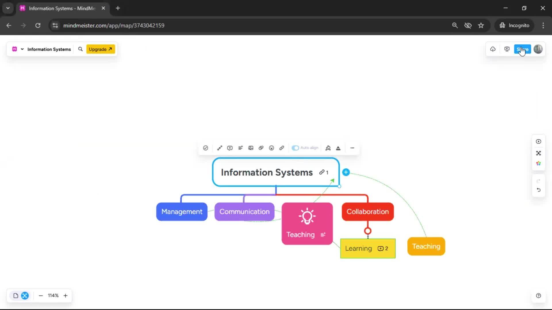Sharing screenshot