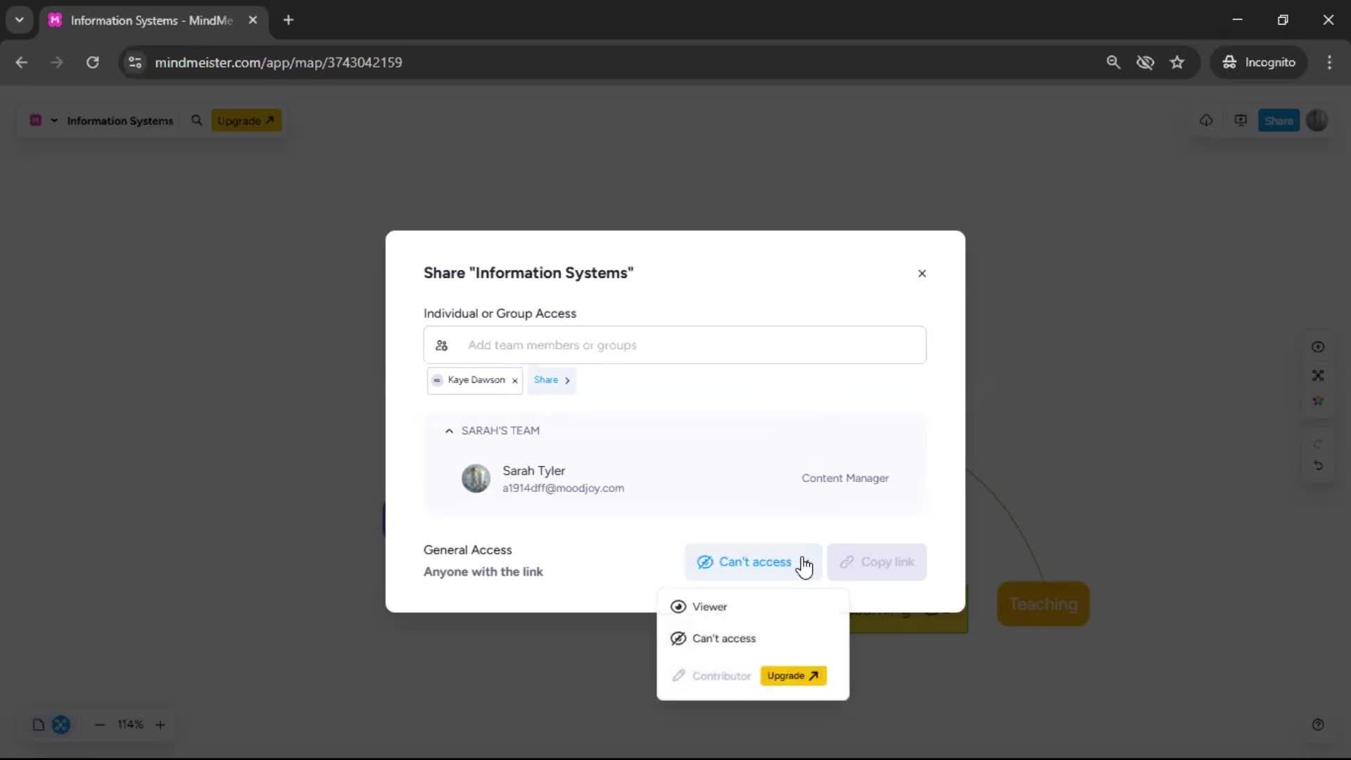 Sharing screenshot