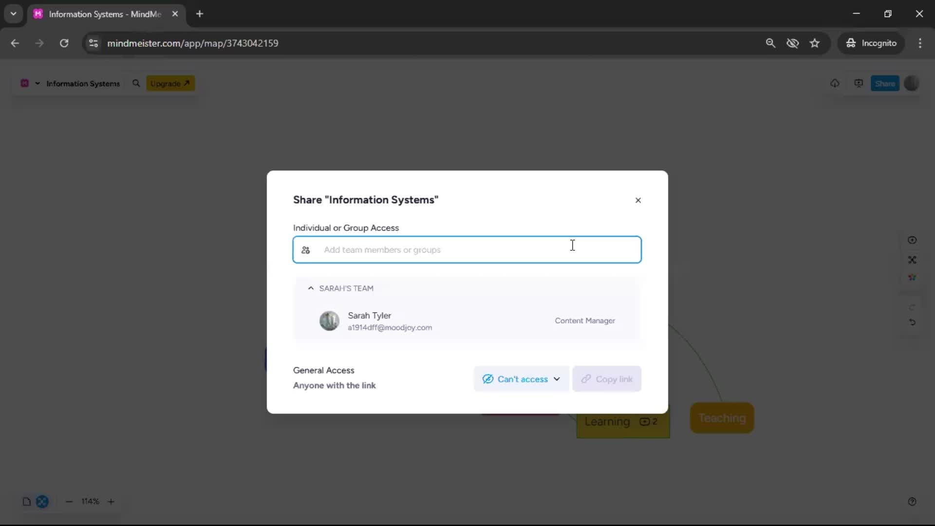 Sharing screenshot