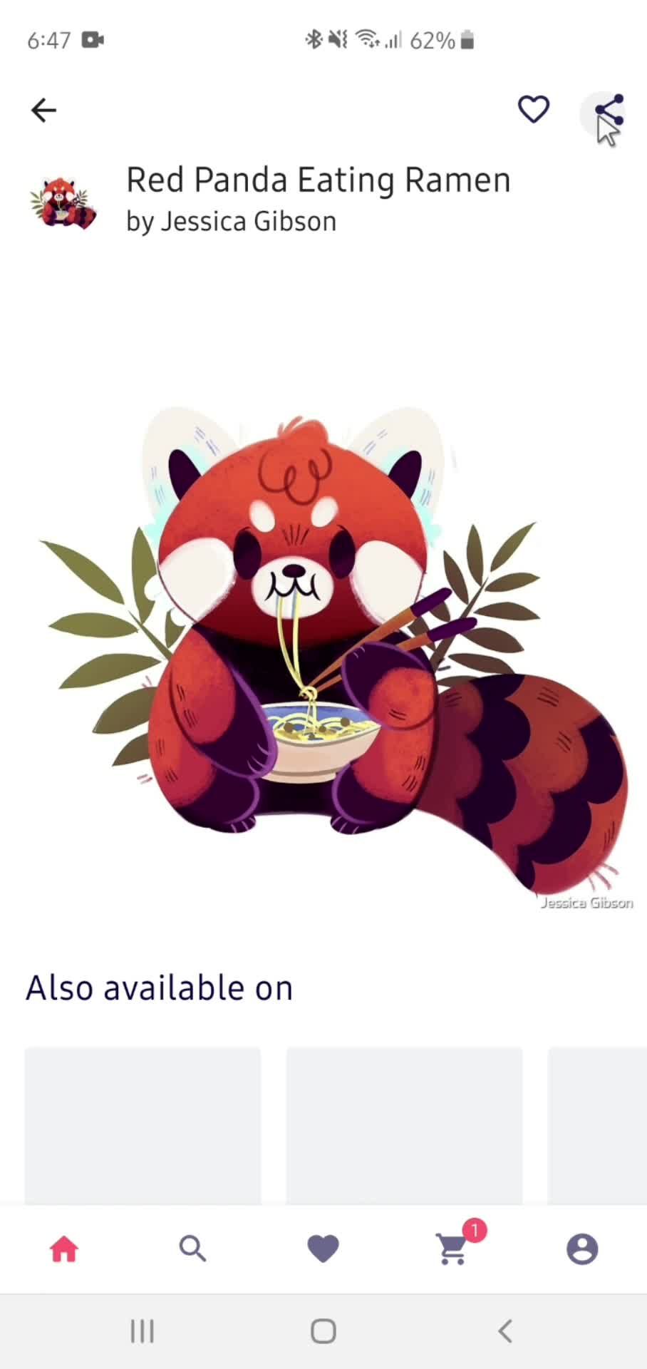Sharing screenshot