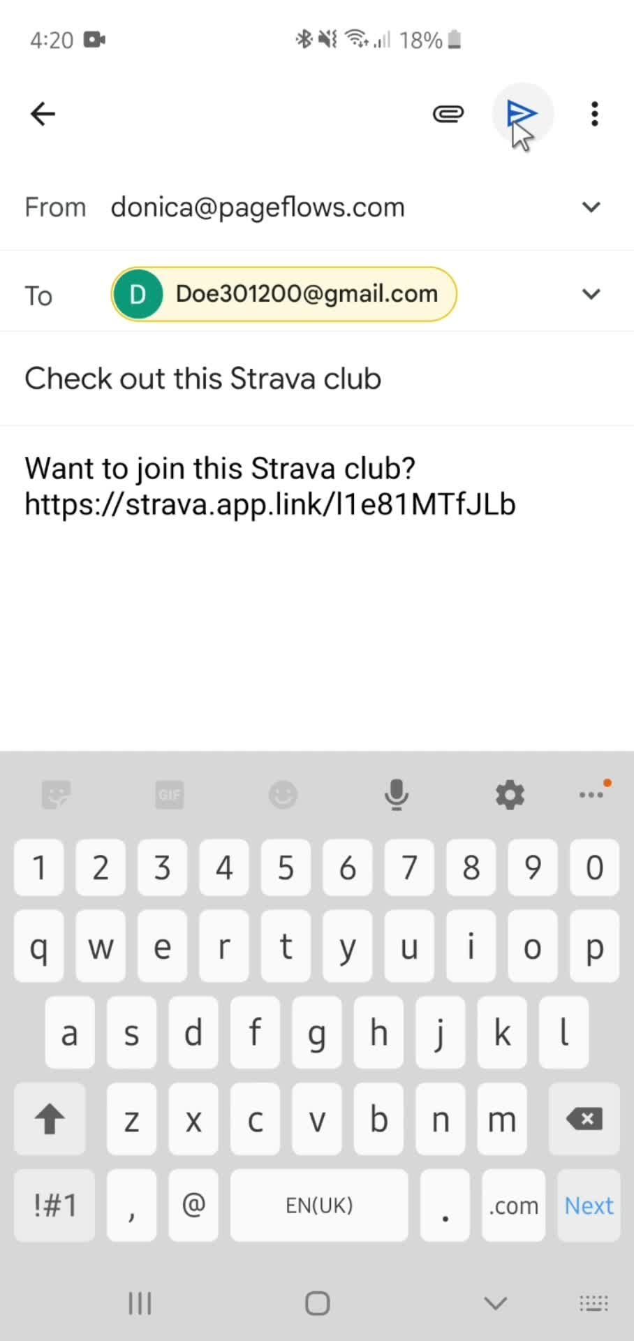 Sharing on Strava video thumbnail