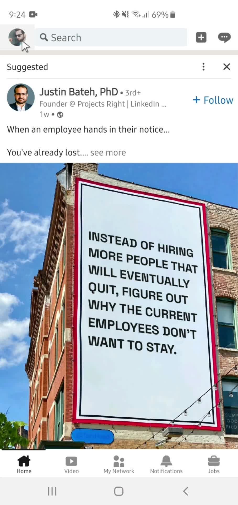 Logging out screenshot