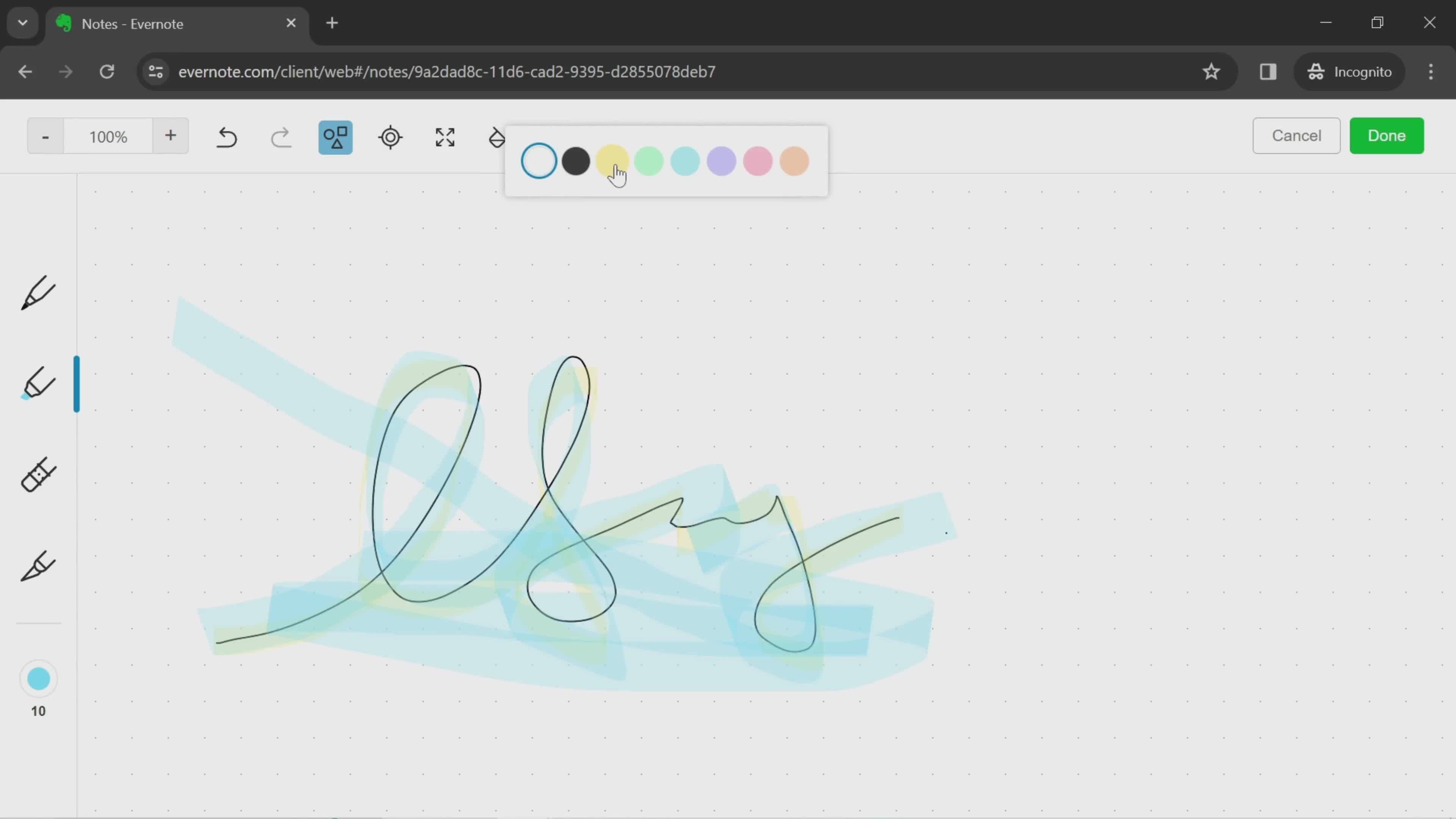 Sketching on Evernote video thumbnail