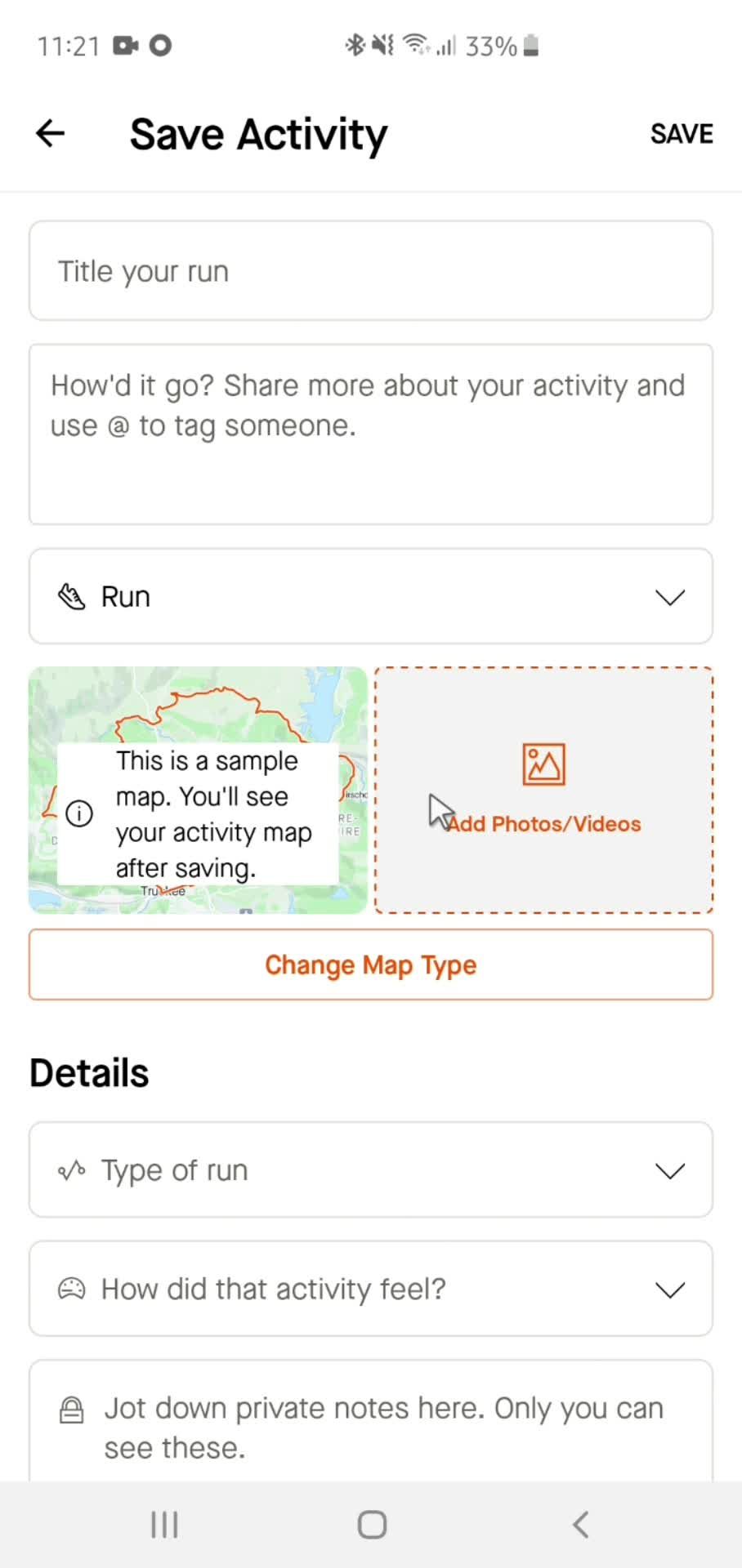 Starting an activity on Strava video thumbnail