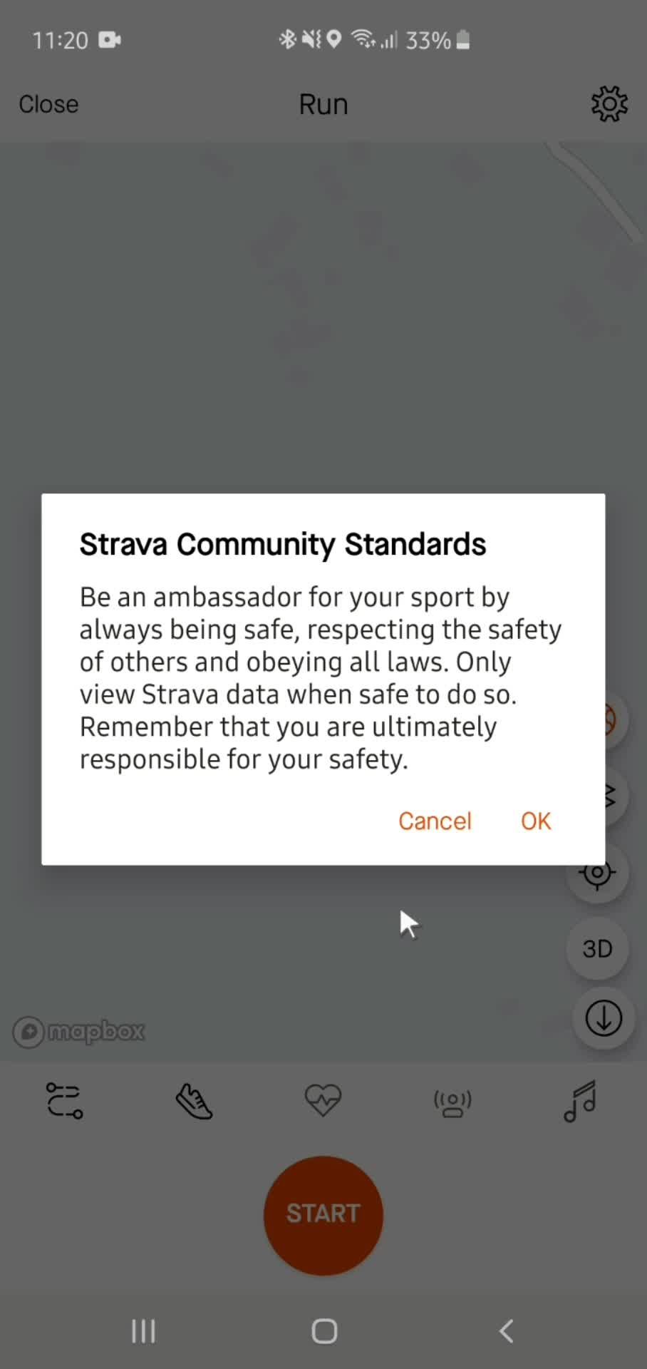 Starting an activity on Strava video thumbnail