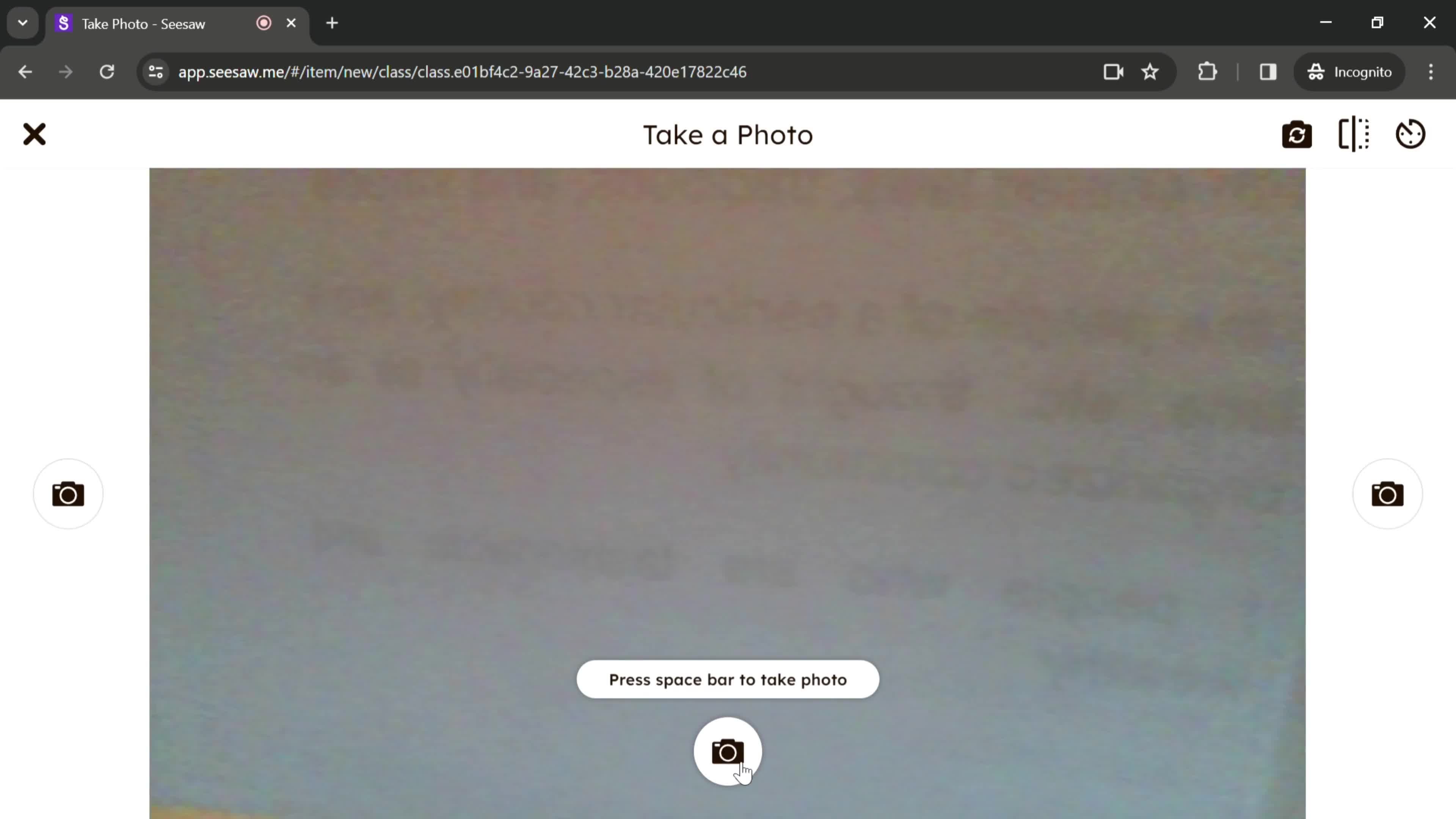 Taking a photo on Seesaw video thumbnail