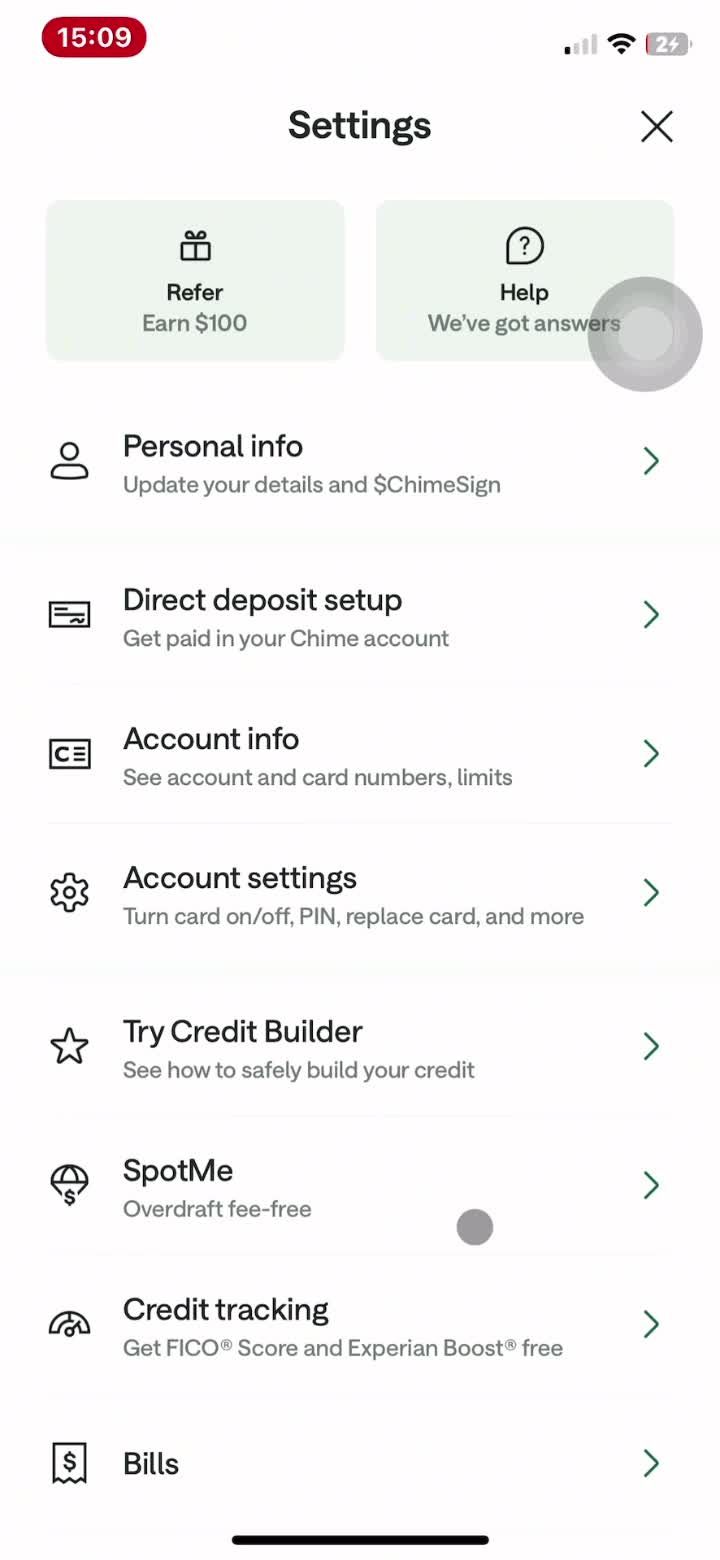 Unlocking SpotMe screenshot