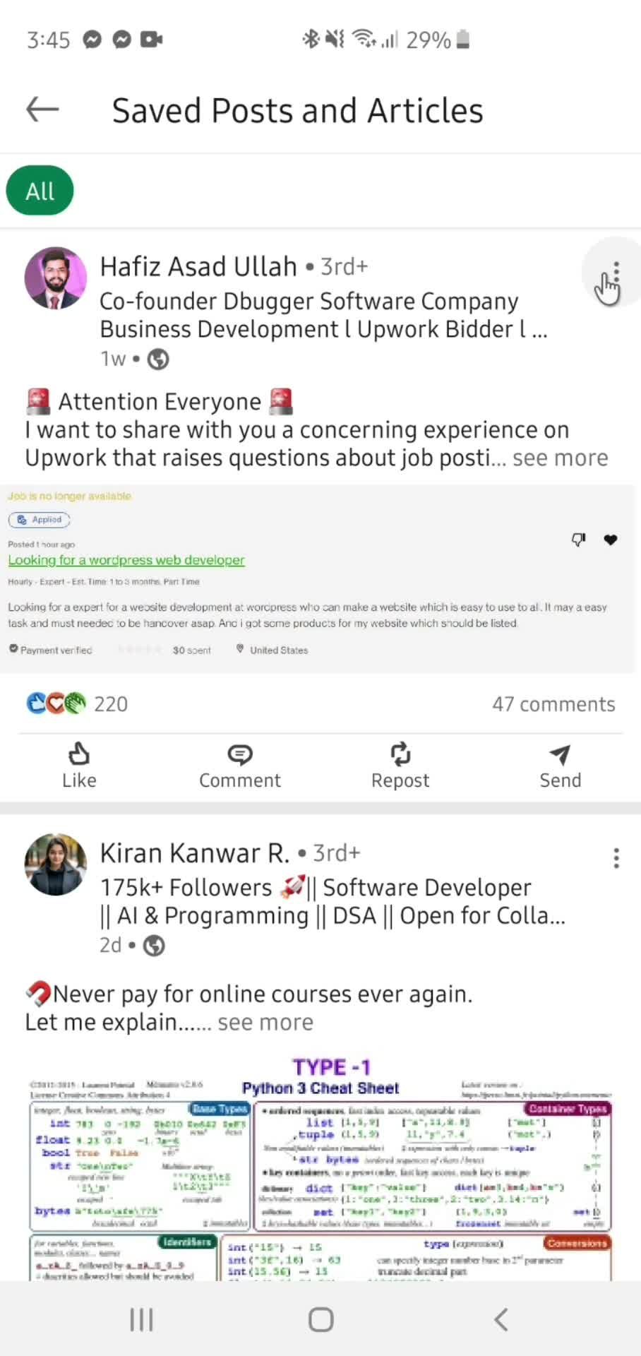 Unsaving screenshot