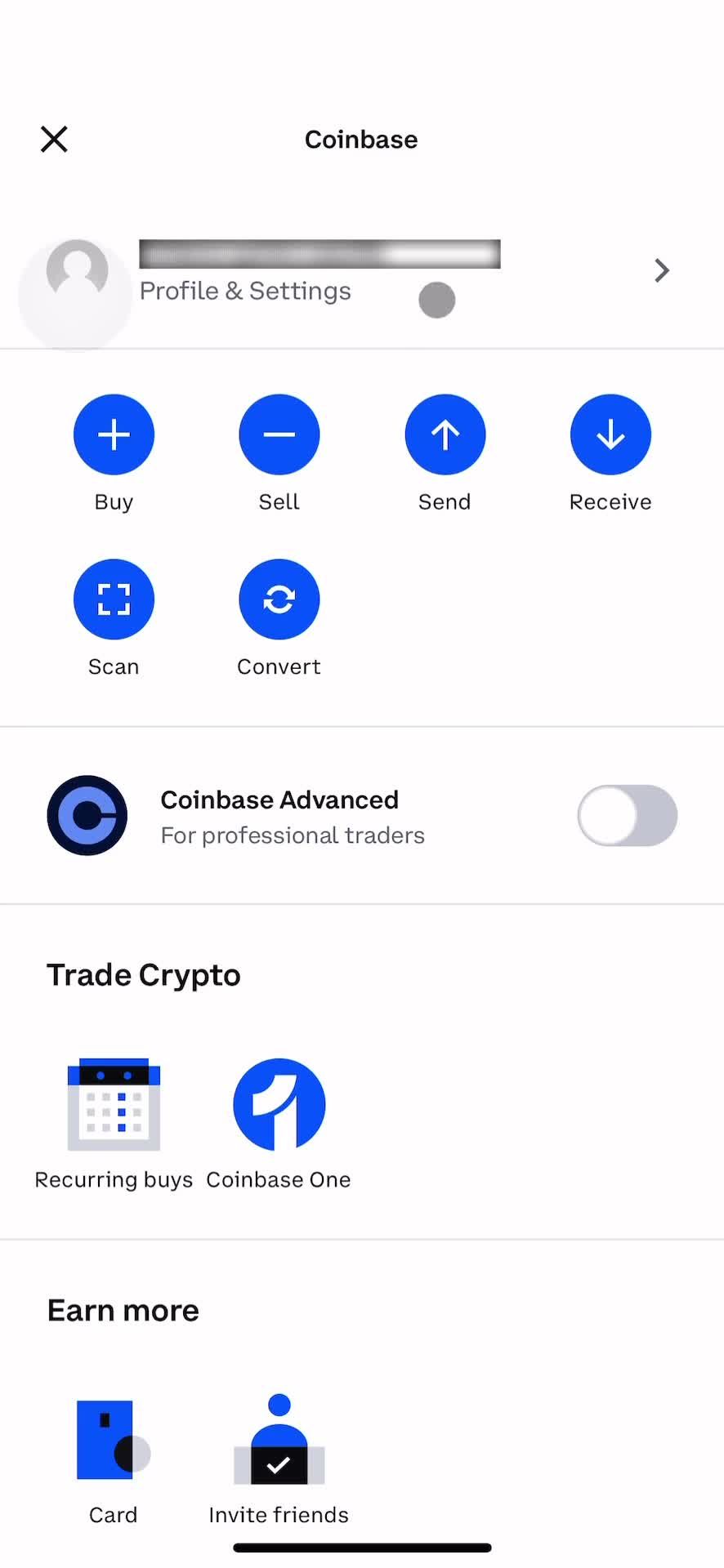 Updating your profile on Coinbase video thumbnail