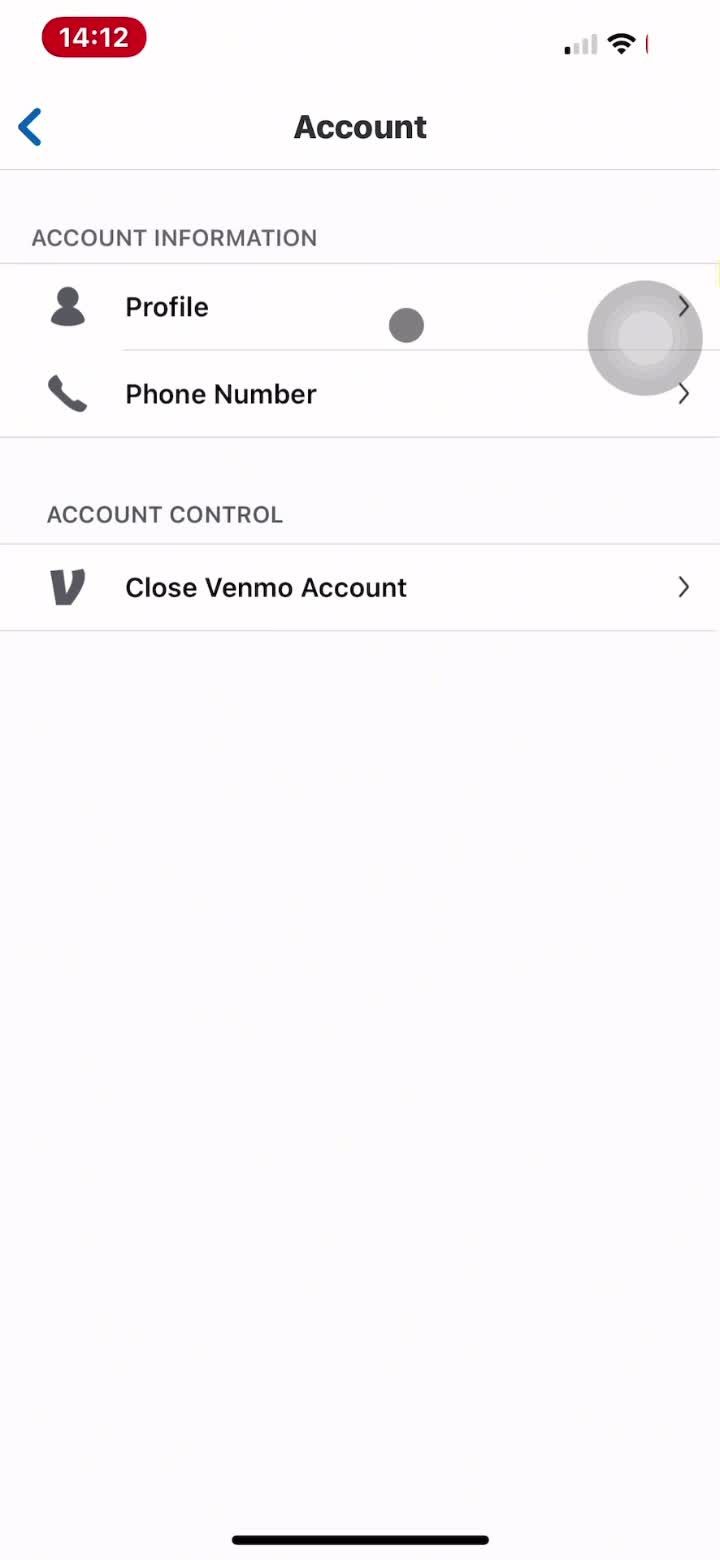 Updating your profile on Venmo video thumbnail