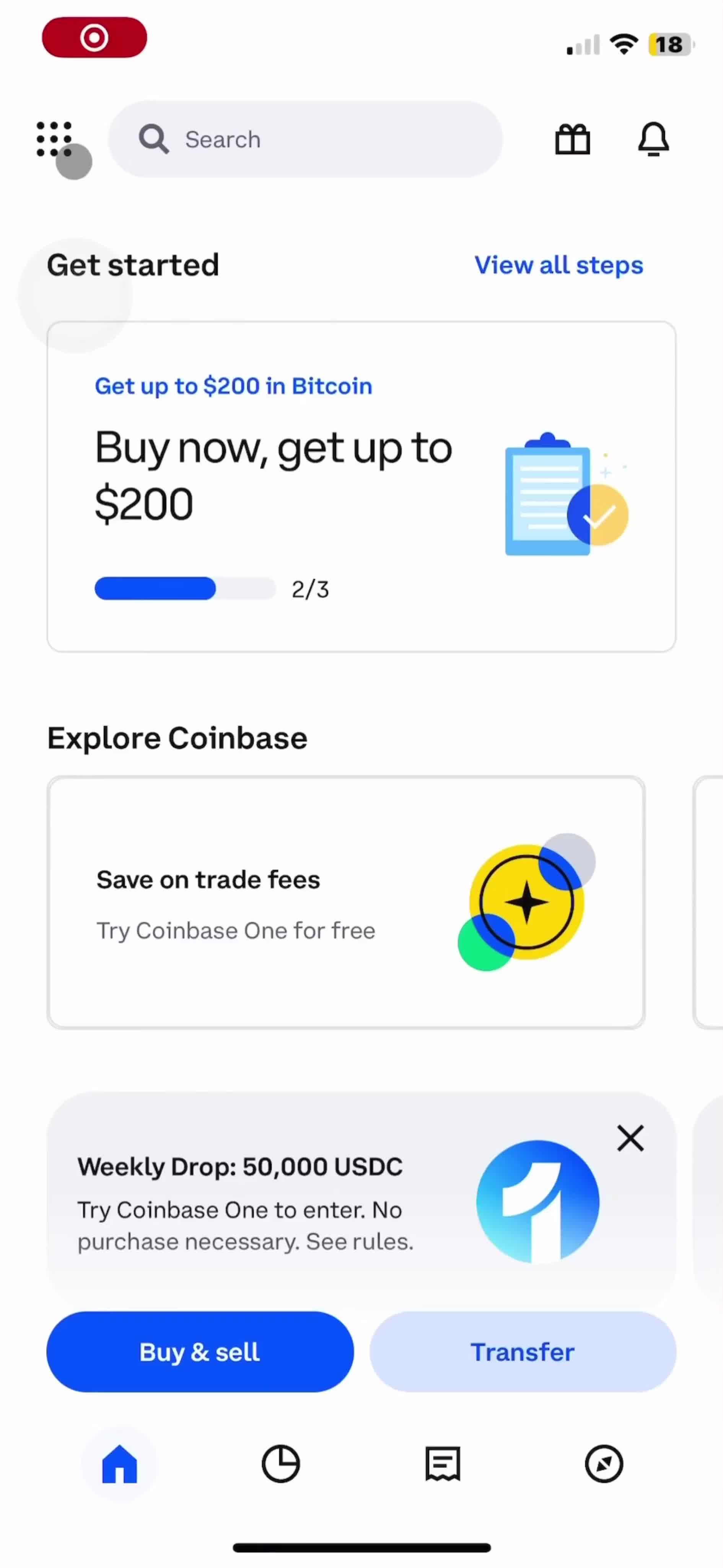 Changing password on Coinbase video thumbnail