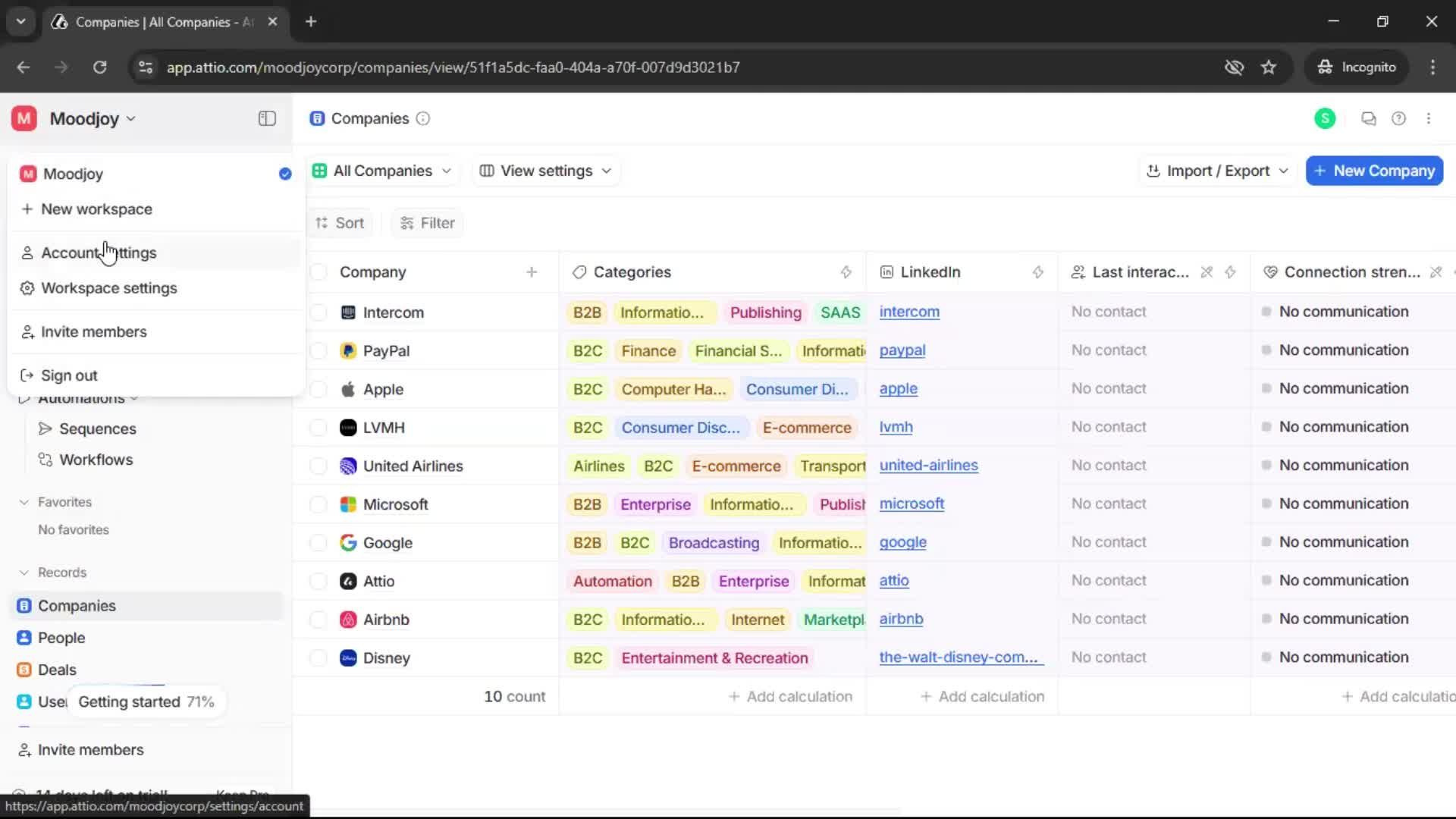 Updating your profile on Attio video thumbnail