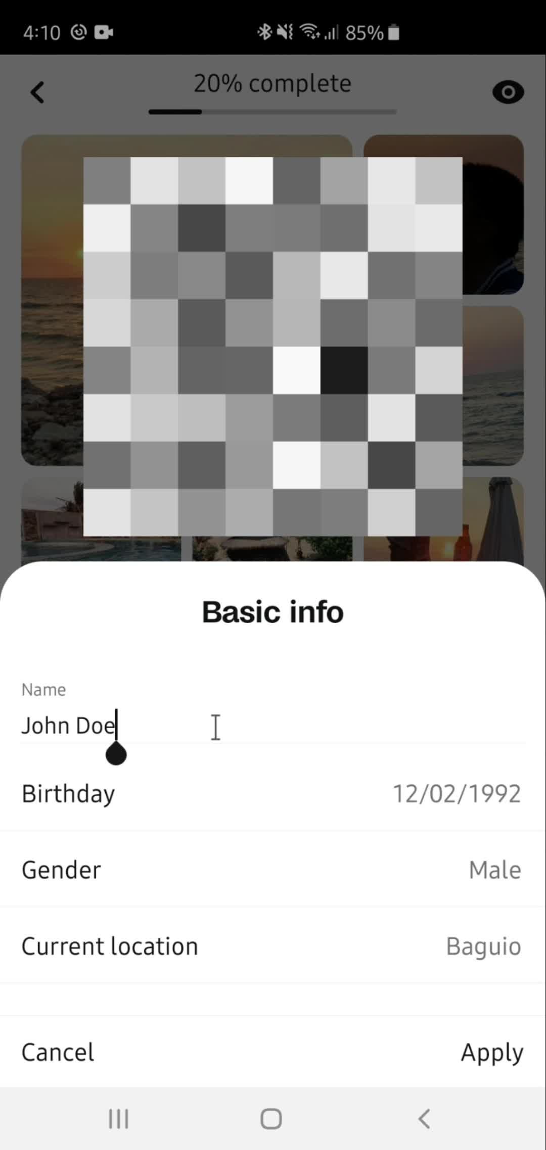 Updating your profile on Badoo video thumbnail