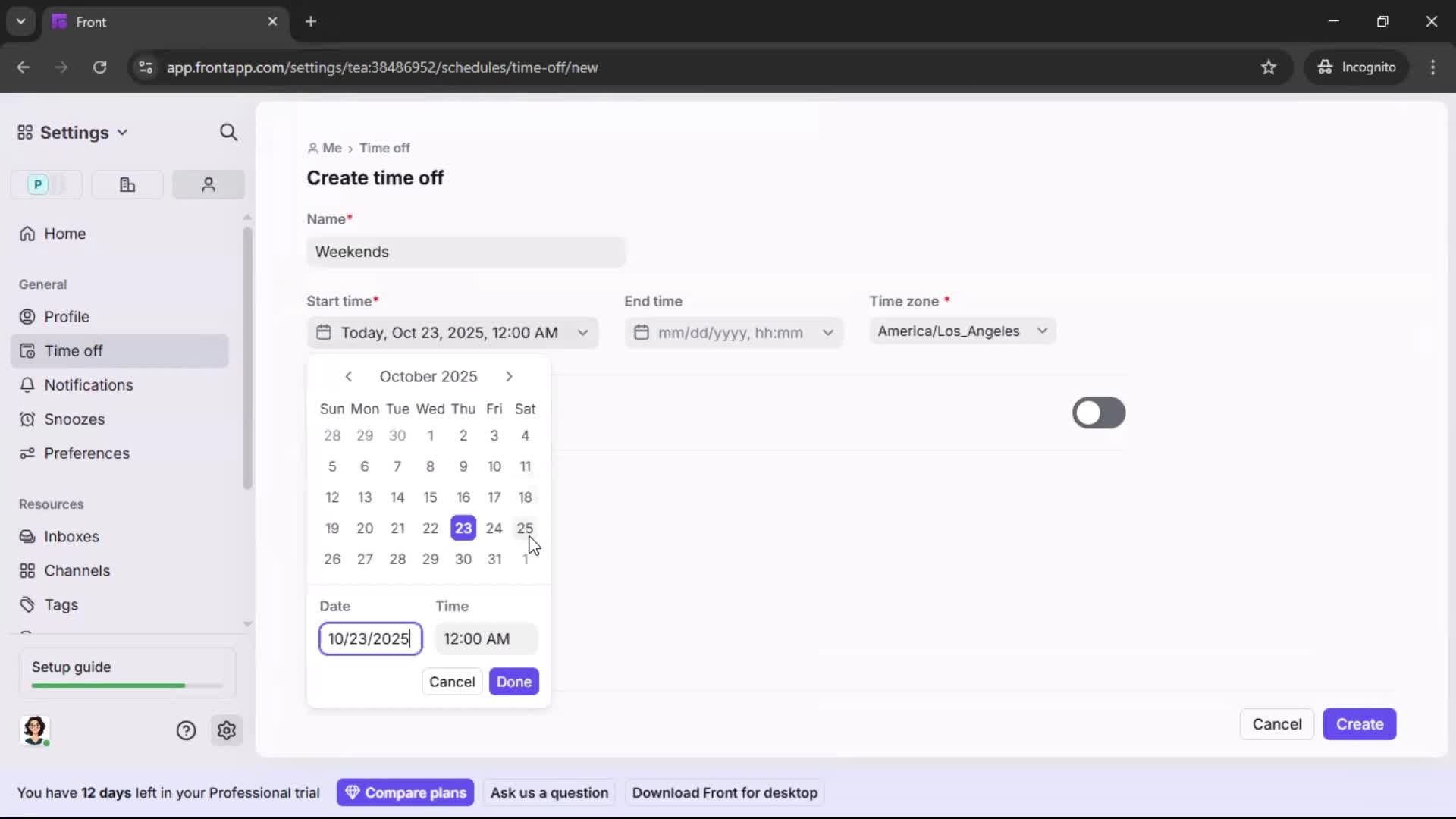 Updating your profile screenshot