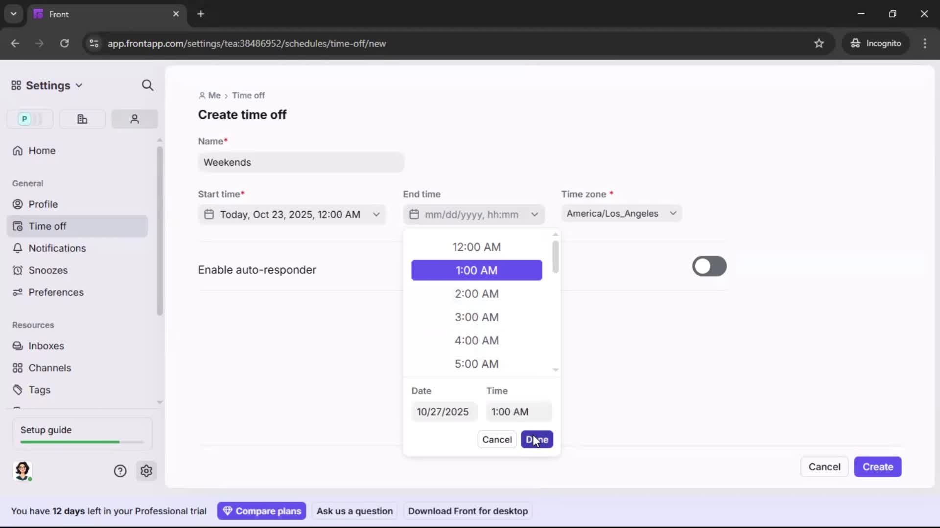 Updating your profile screenshot