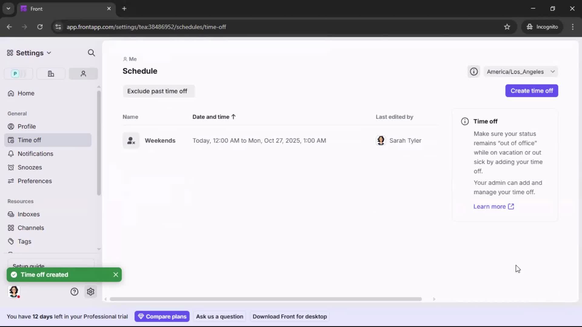 Updating your profile screenshot