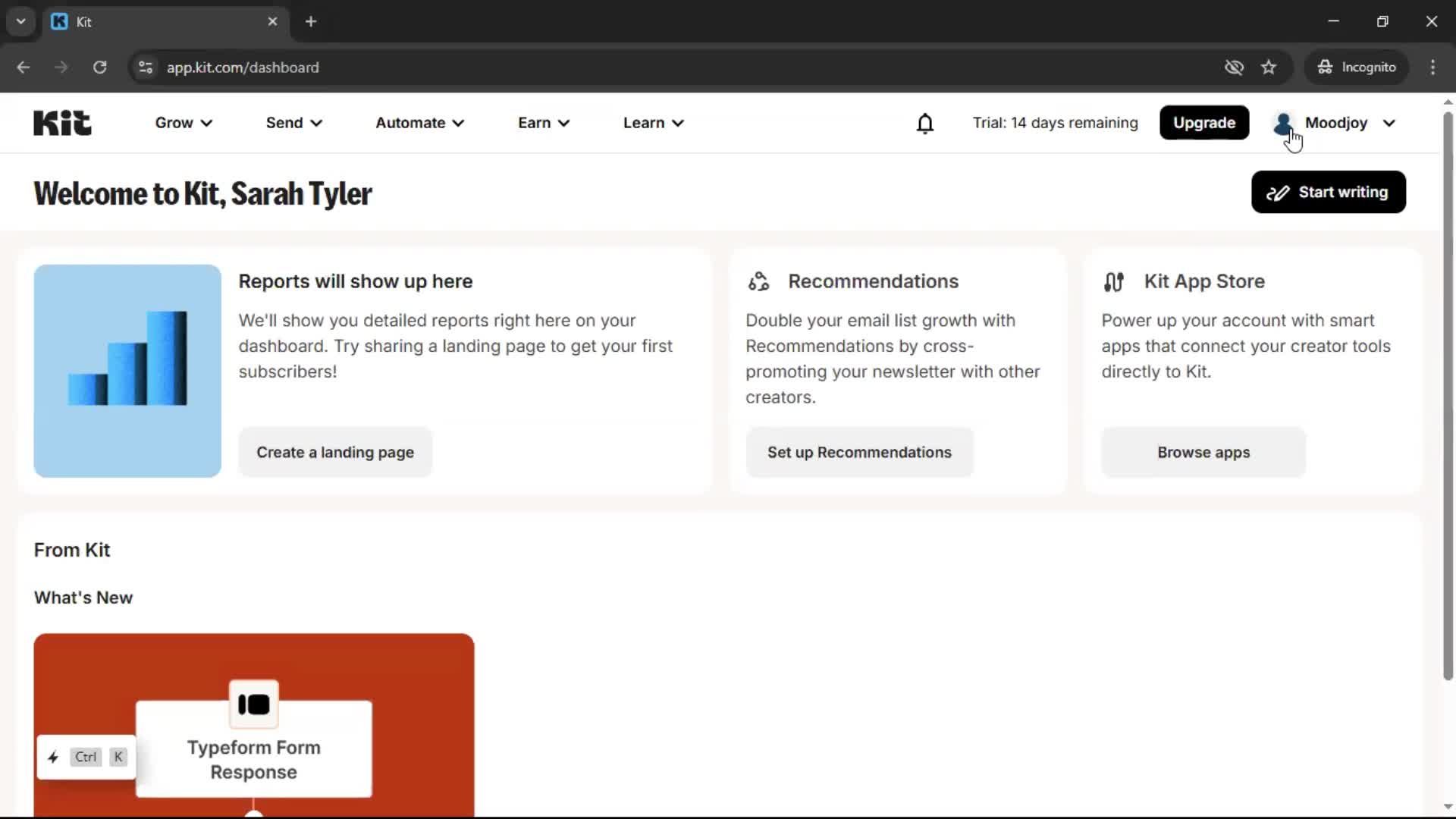 Updating your profile on Kit video thumbnail