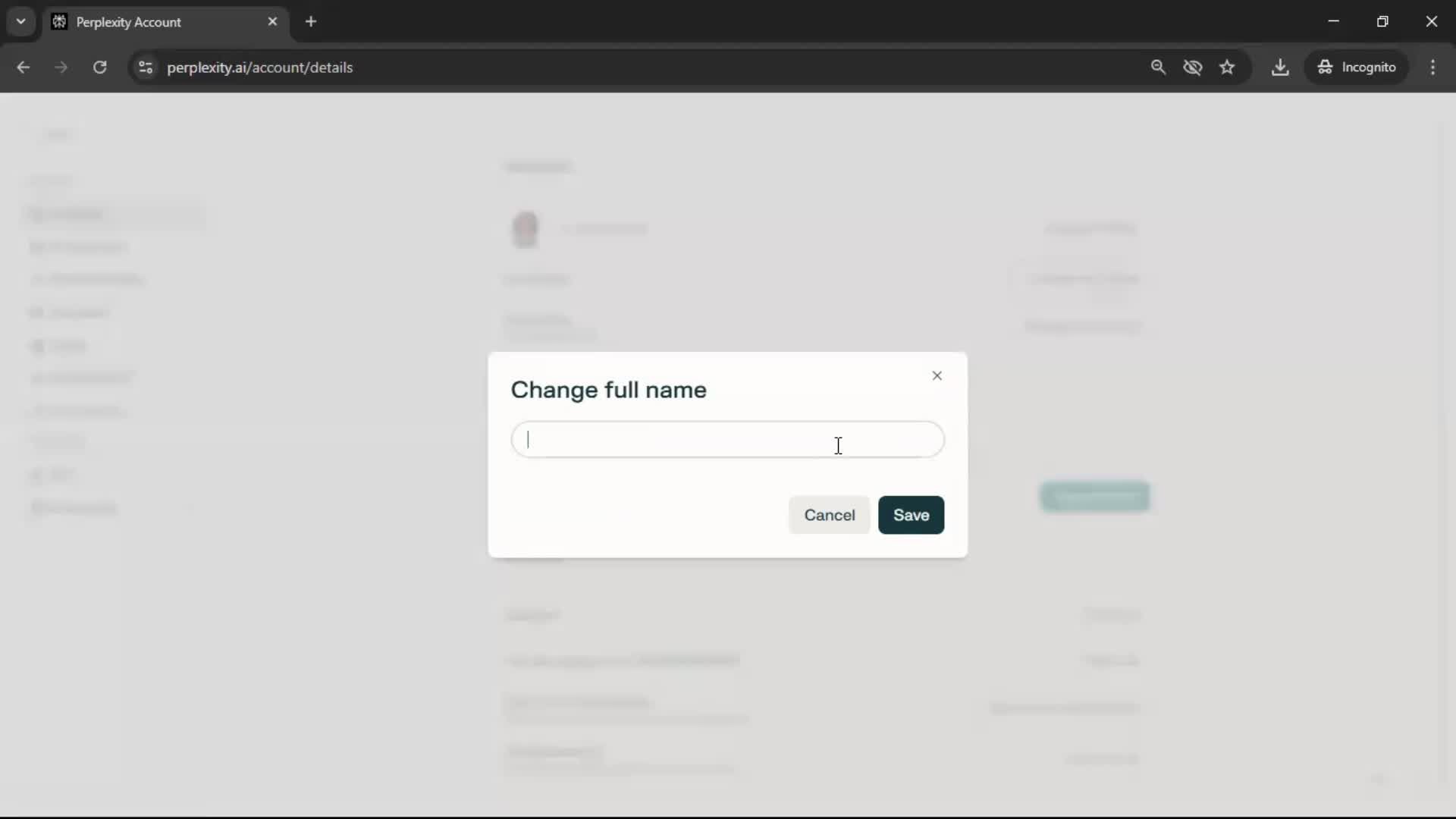 Updating your profile screenshot