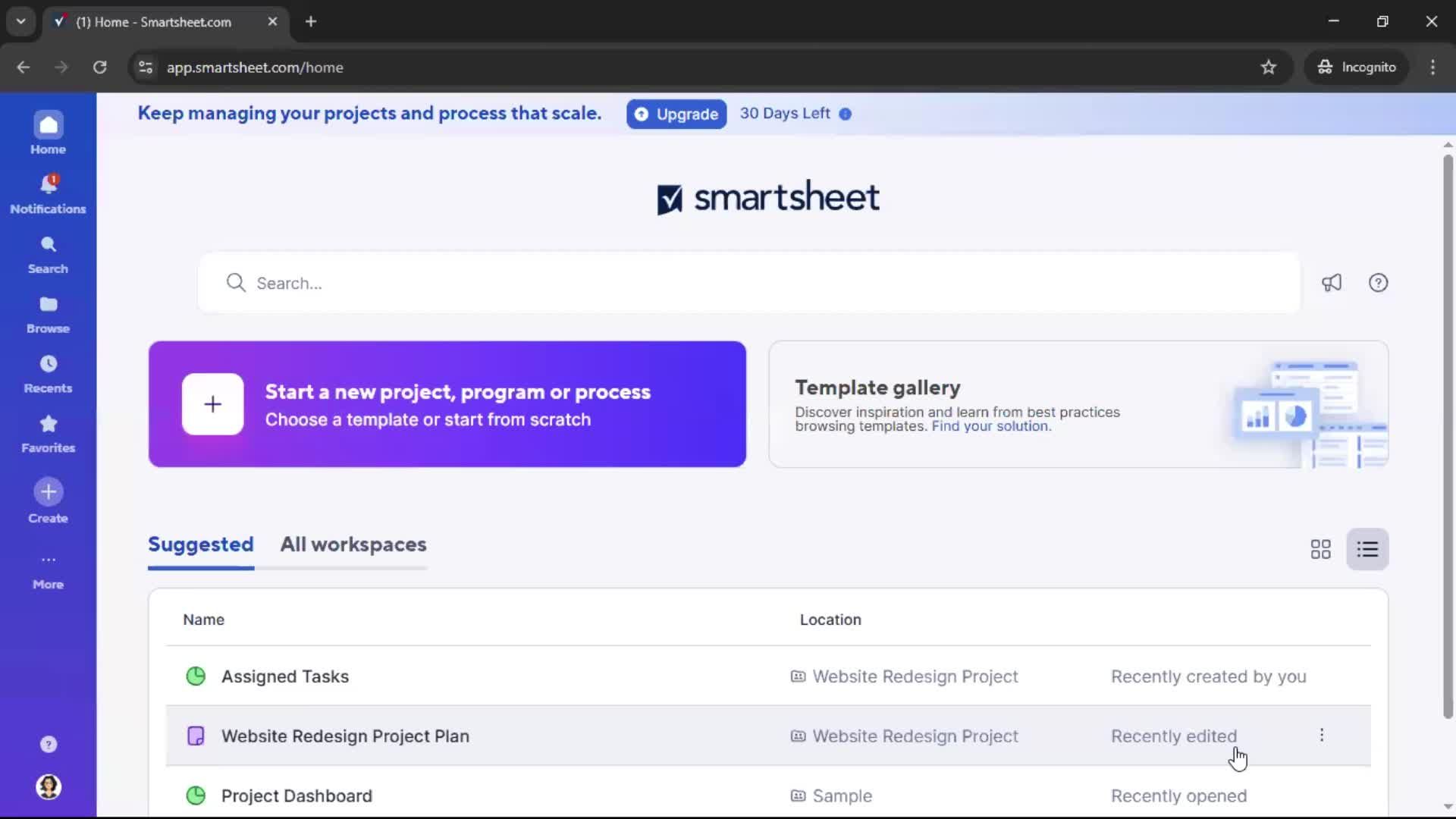 Updating your profile screenshot