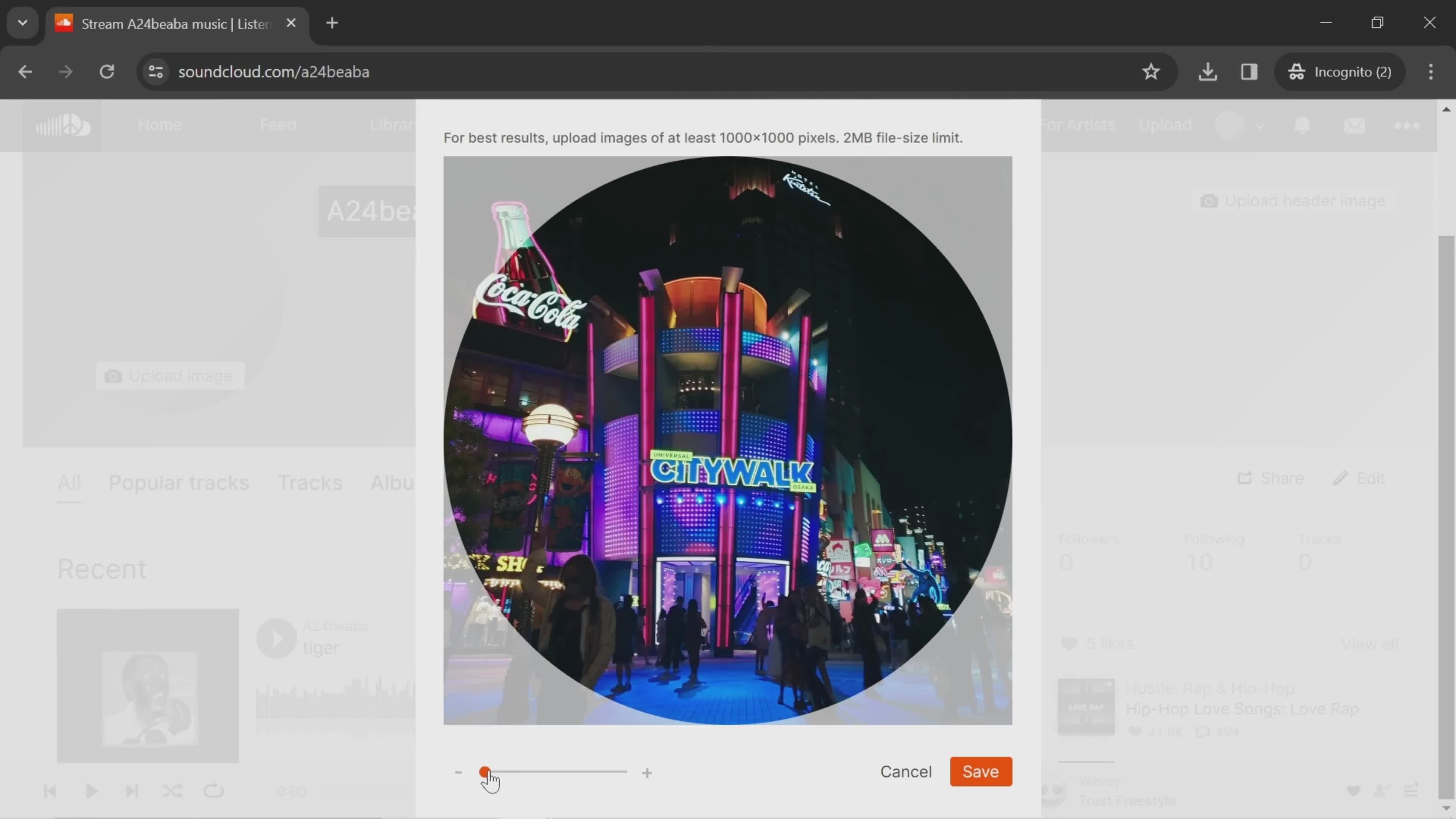 Updating your profile on SoundCloud video thumbnail