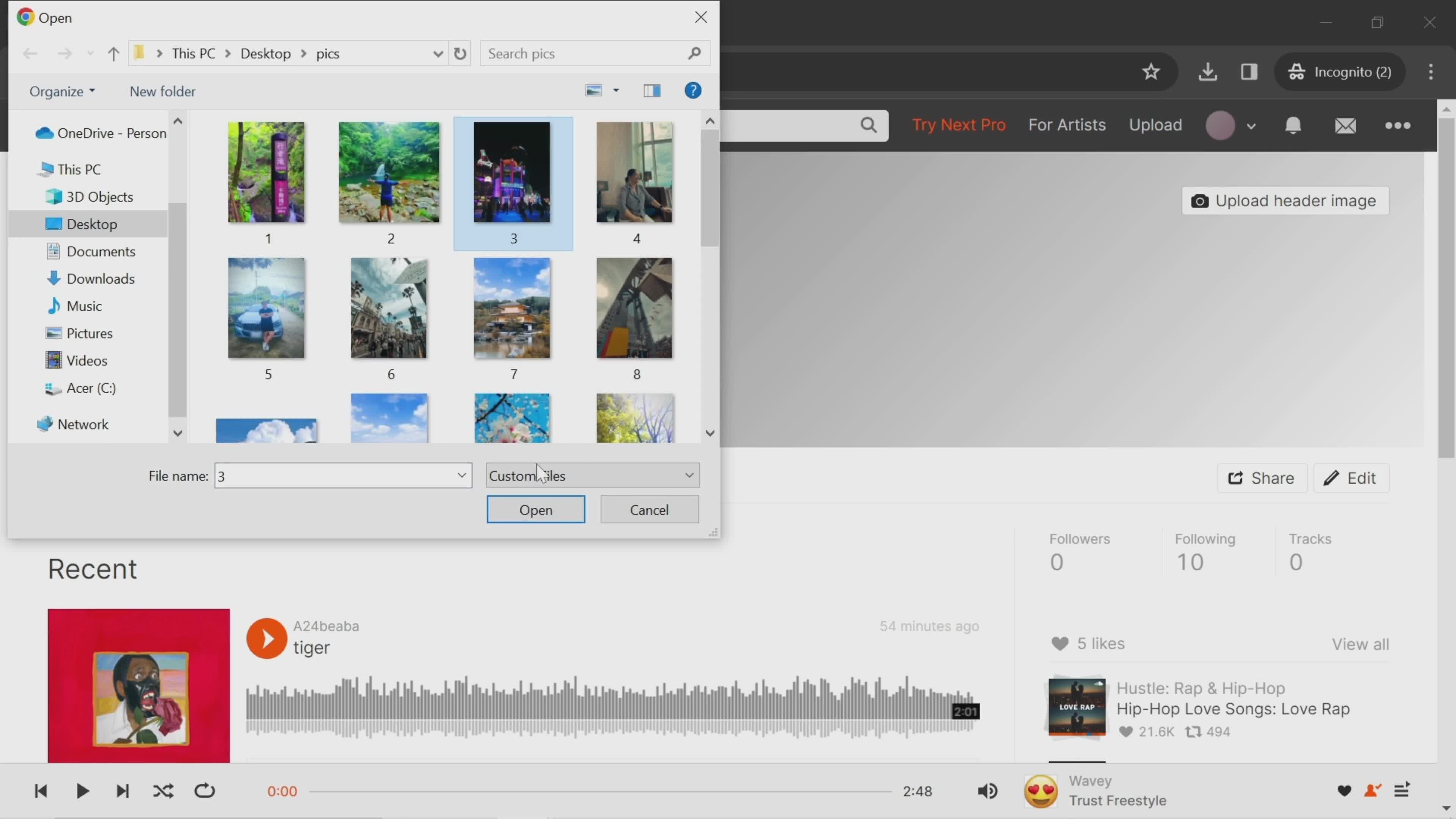 Updating your profile on SoundCloud video thumbnail