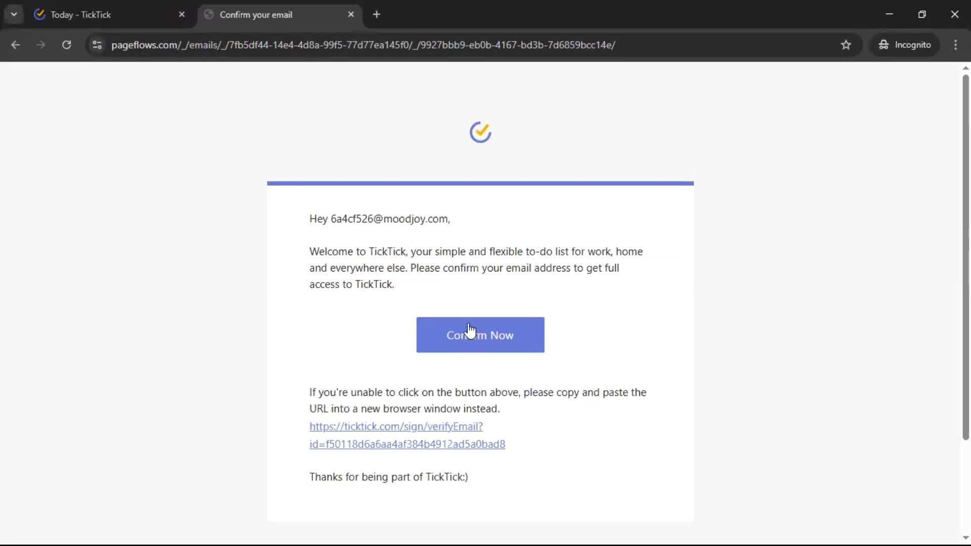 Updating your profile screenshot
