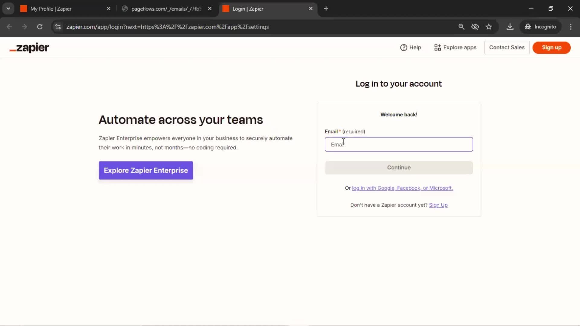 Updating your profile screenshot