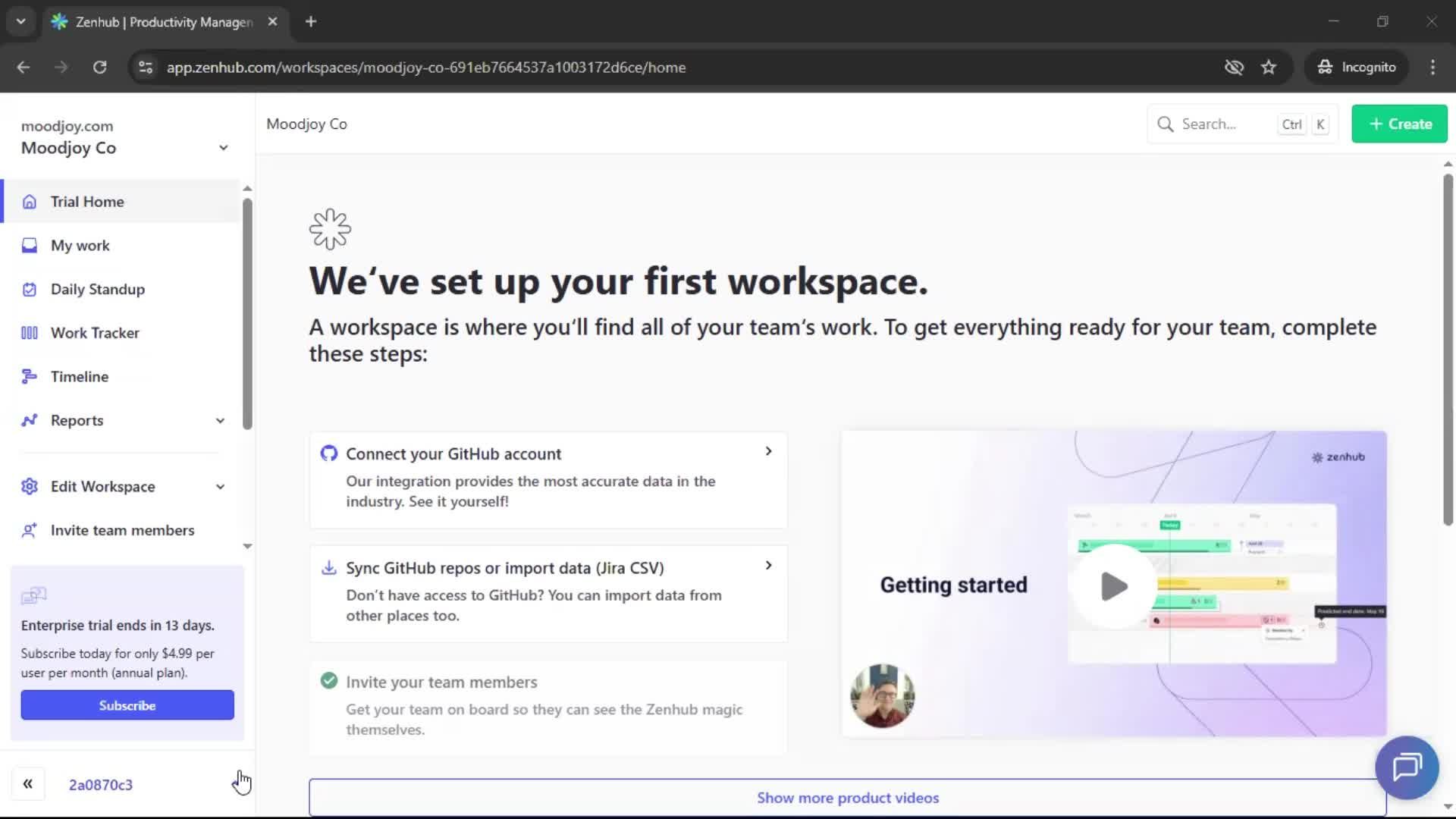 Updating your profile screenshot