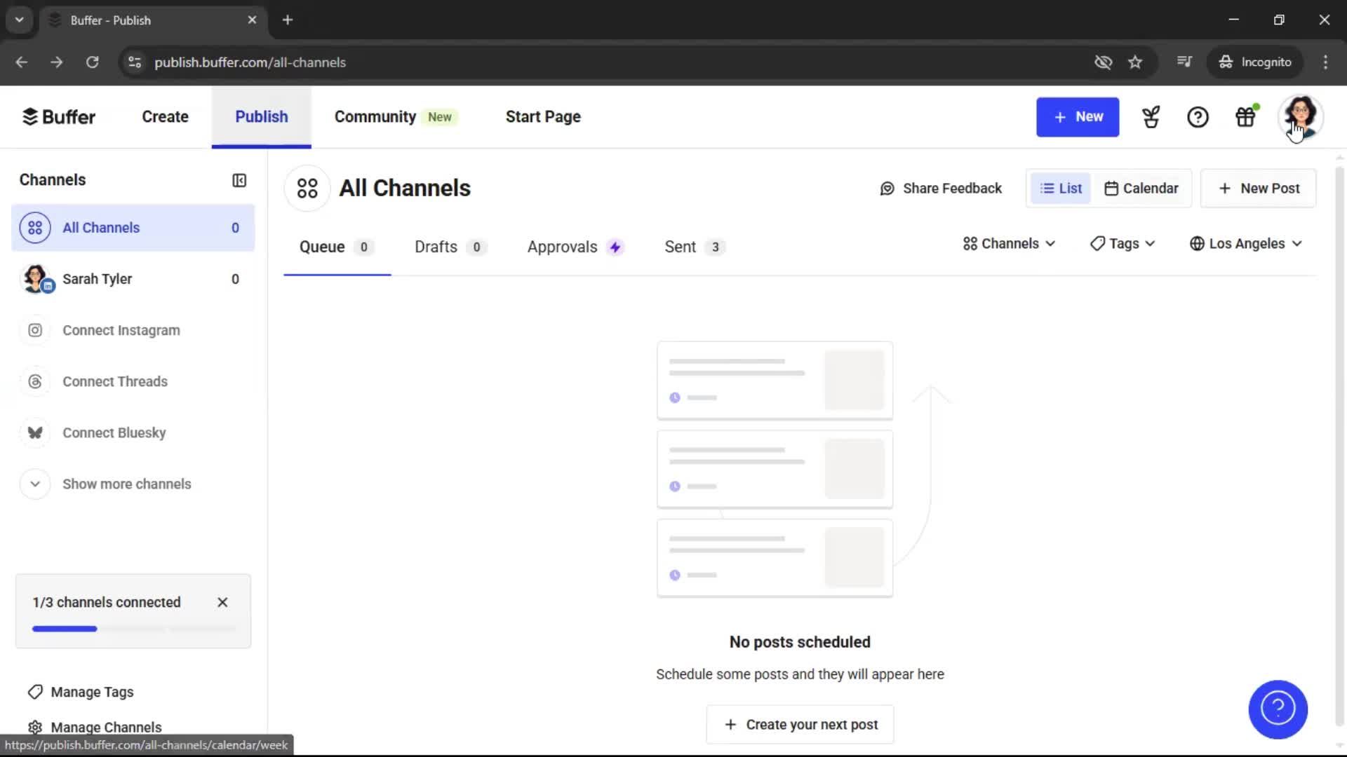 Upgrading your account on Buffer video thumbnail