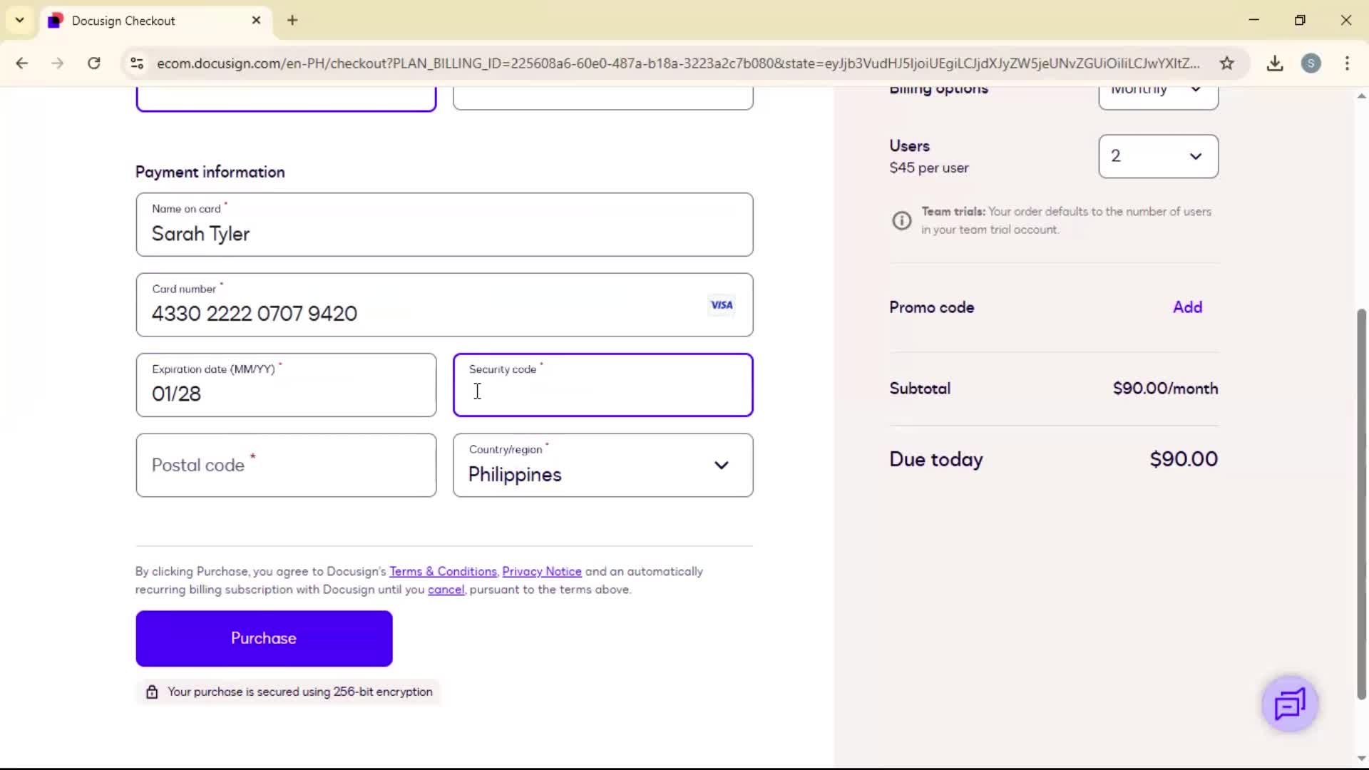 Upgrading your account on Docusign video thumbnail