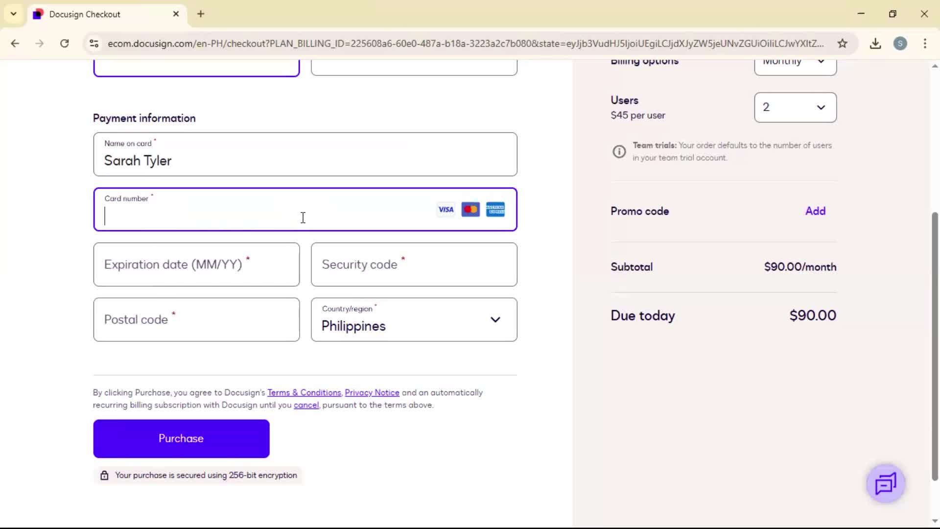 Upgrading your account on Docusign video thumbnail